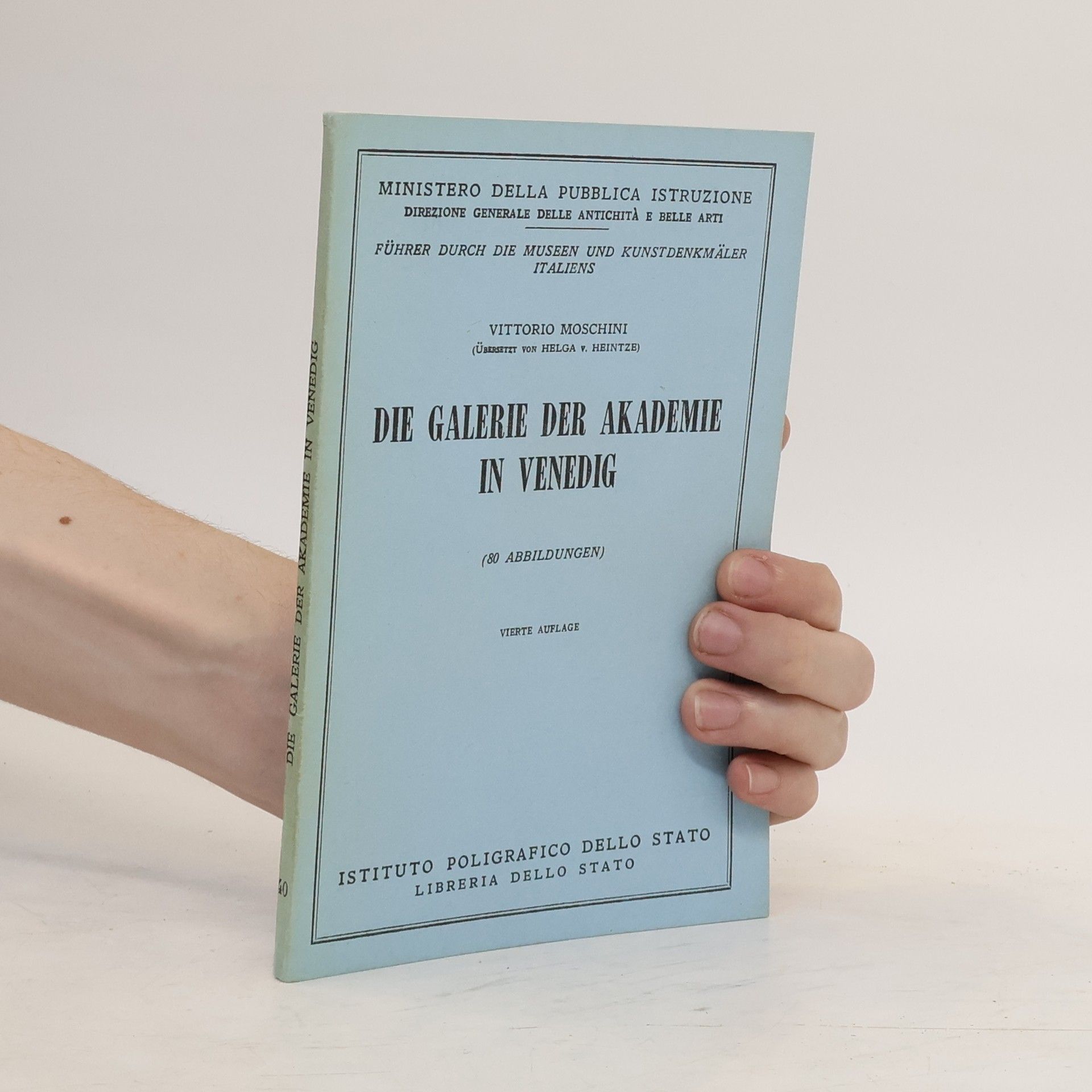 Vittorio Moschini Die Galerie der Akademie in Venedig