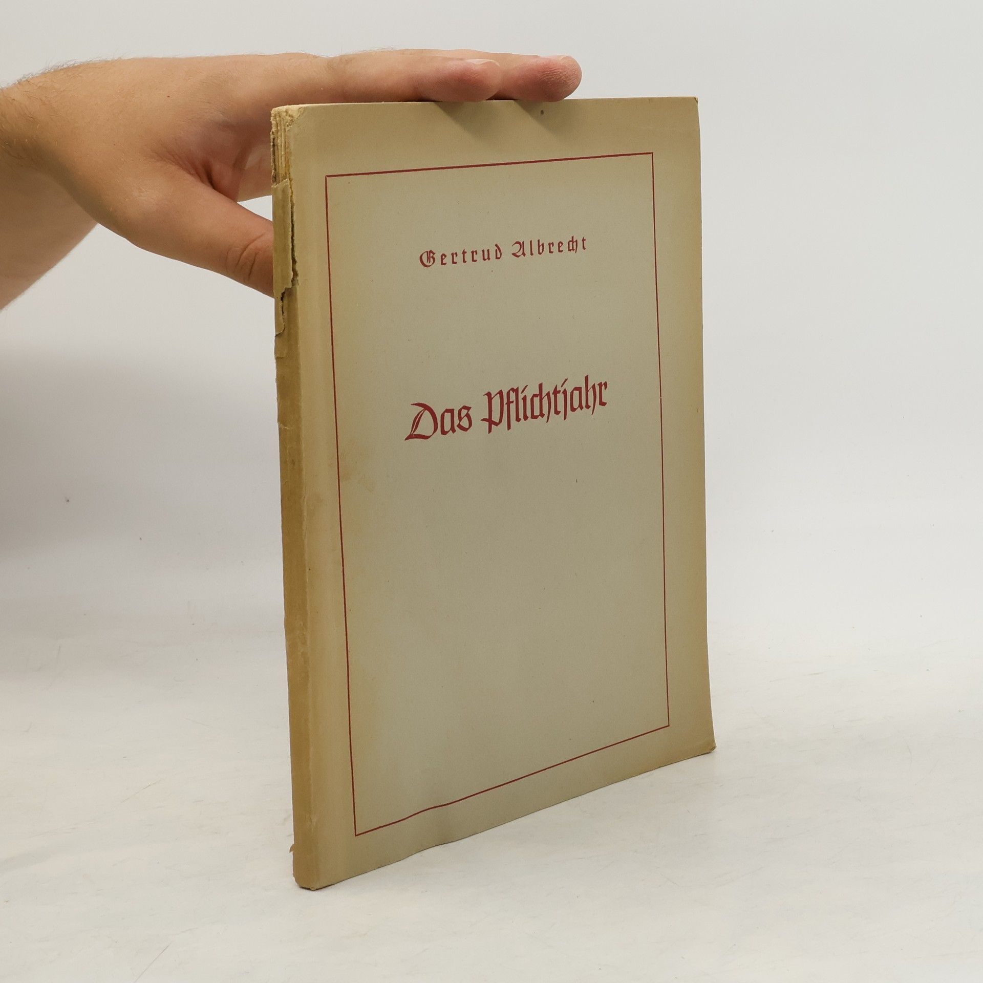 Gertrud Albrecht Das pflichtjahr