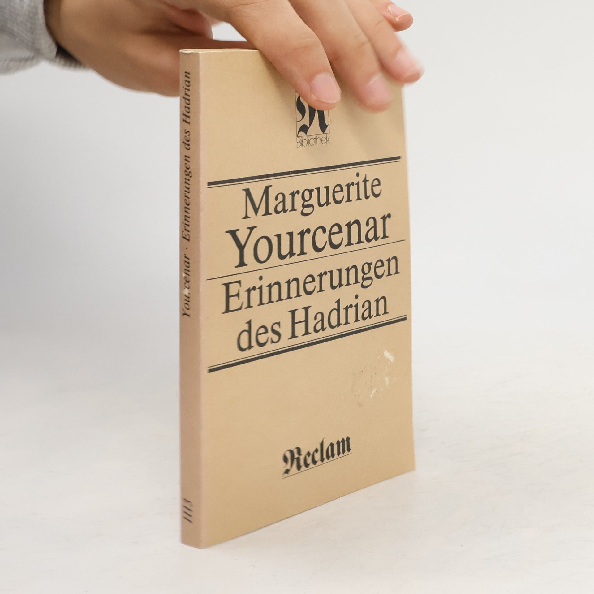 Marguerite Yourcenar Erinnerungen des Hadrian