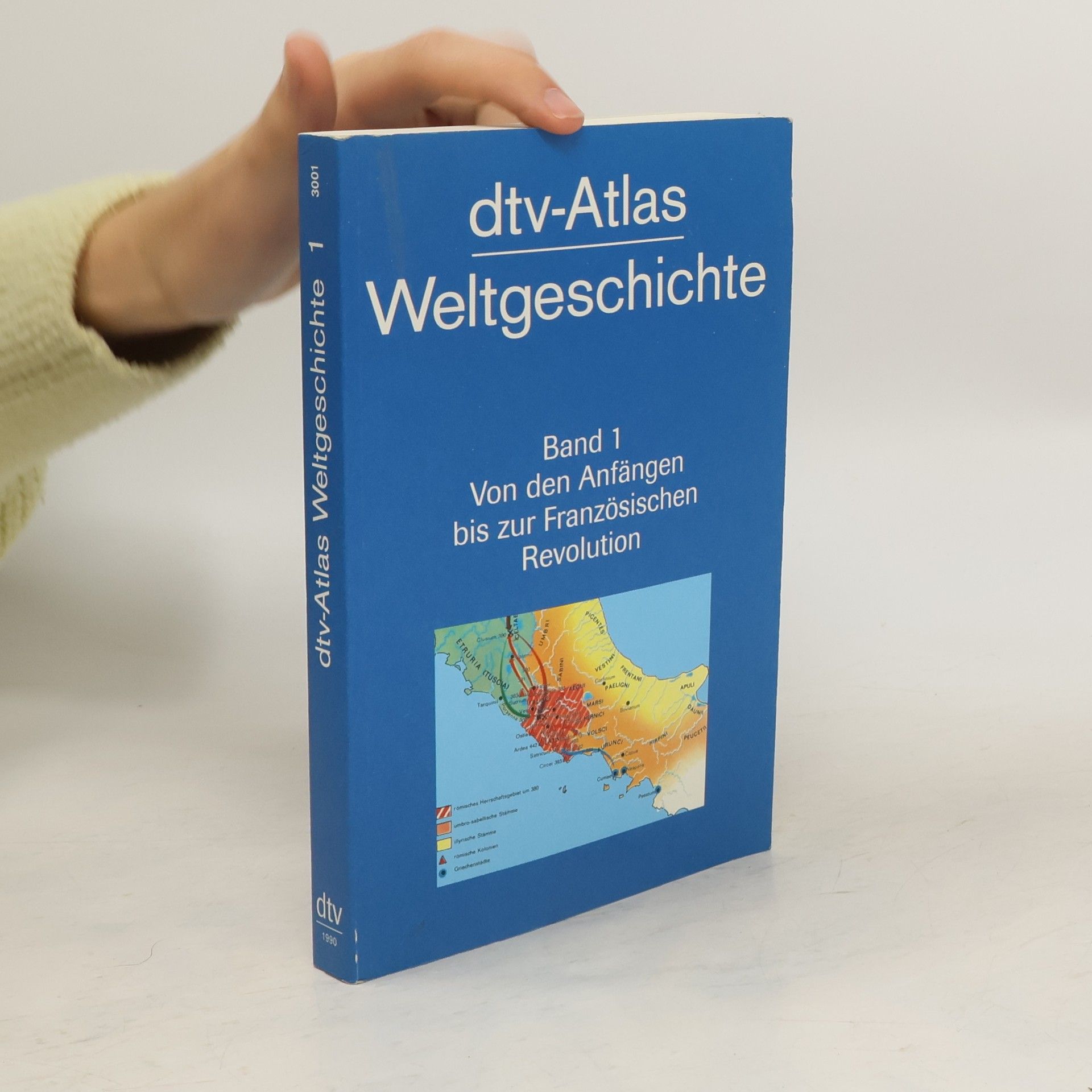 Hermann Kinder dtv-Atlas Weltgeschichte. Band 1, Von den Anfängen bis zur Französischen Revolution