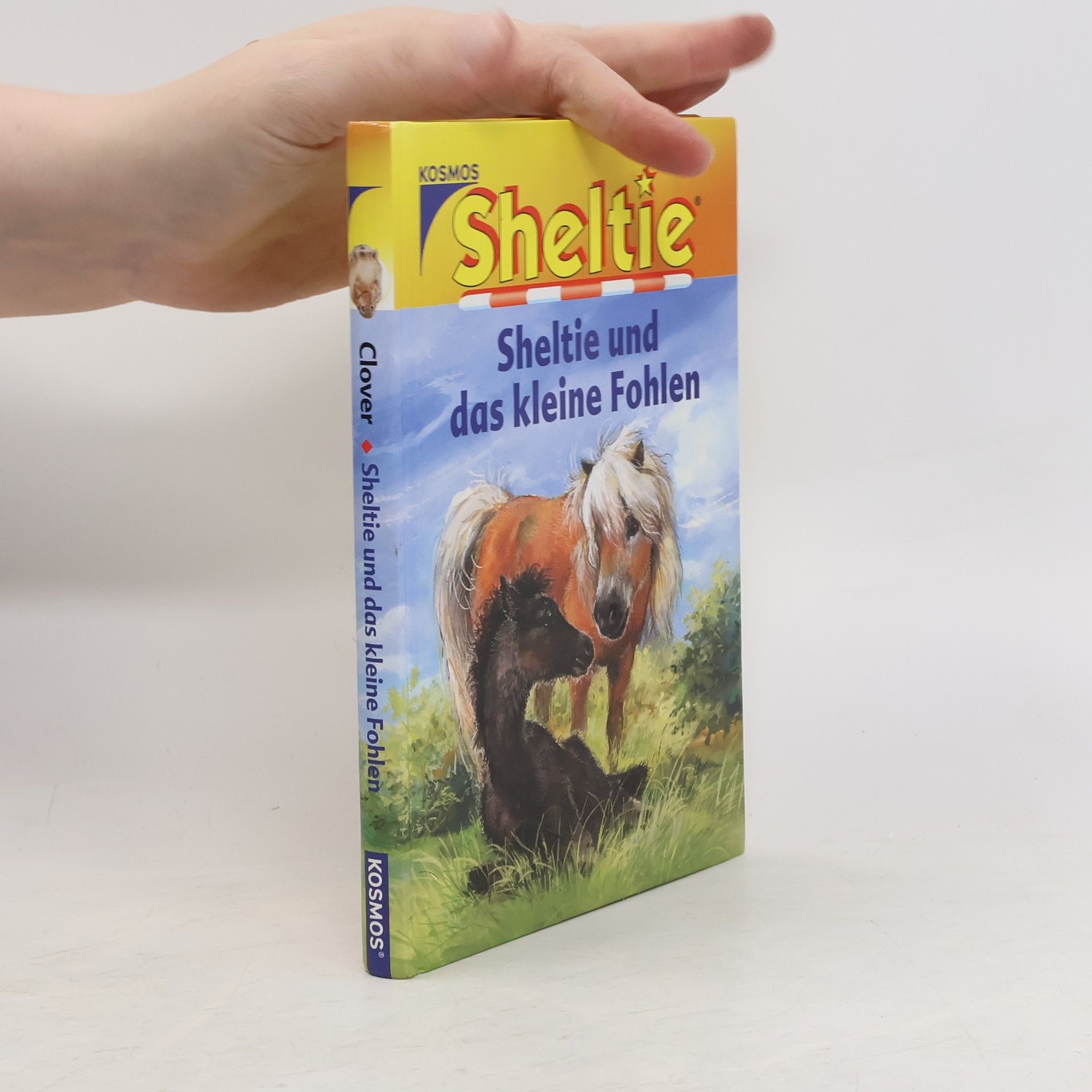 Peter Clover Sheltie und das kleine Fohlen