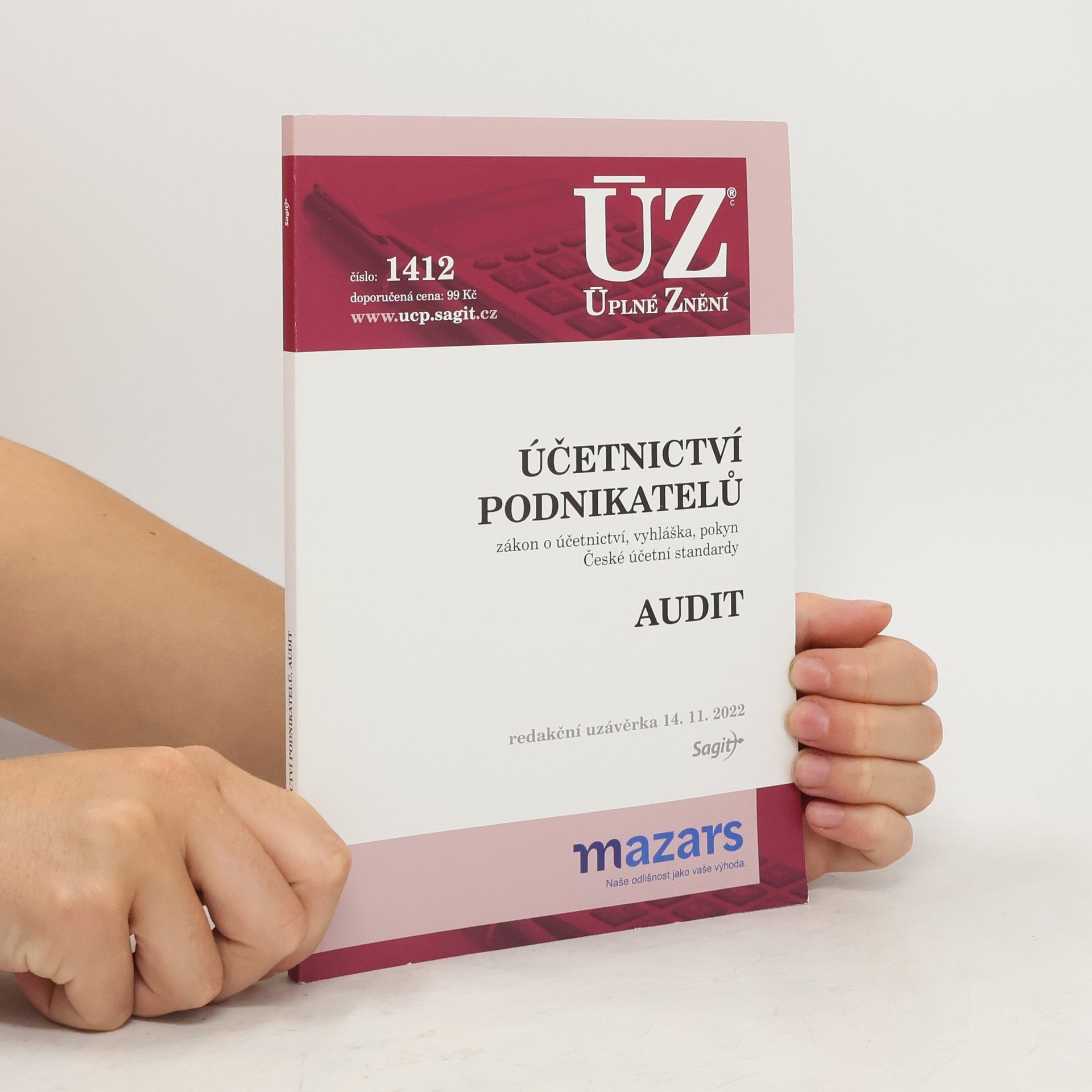 Autores varios ÚZ 1412. Účetnictví podnikatelů