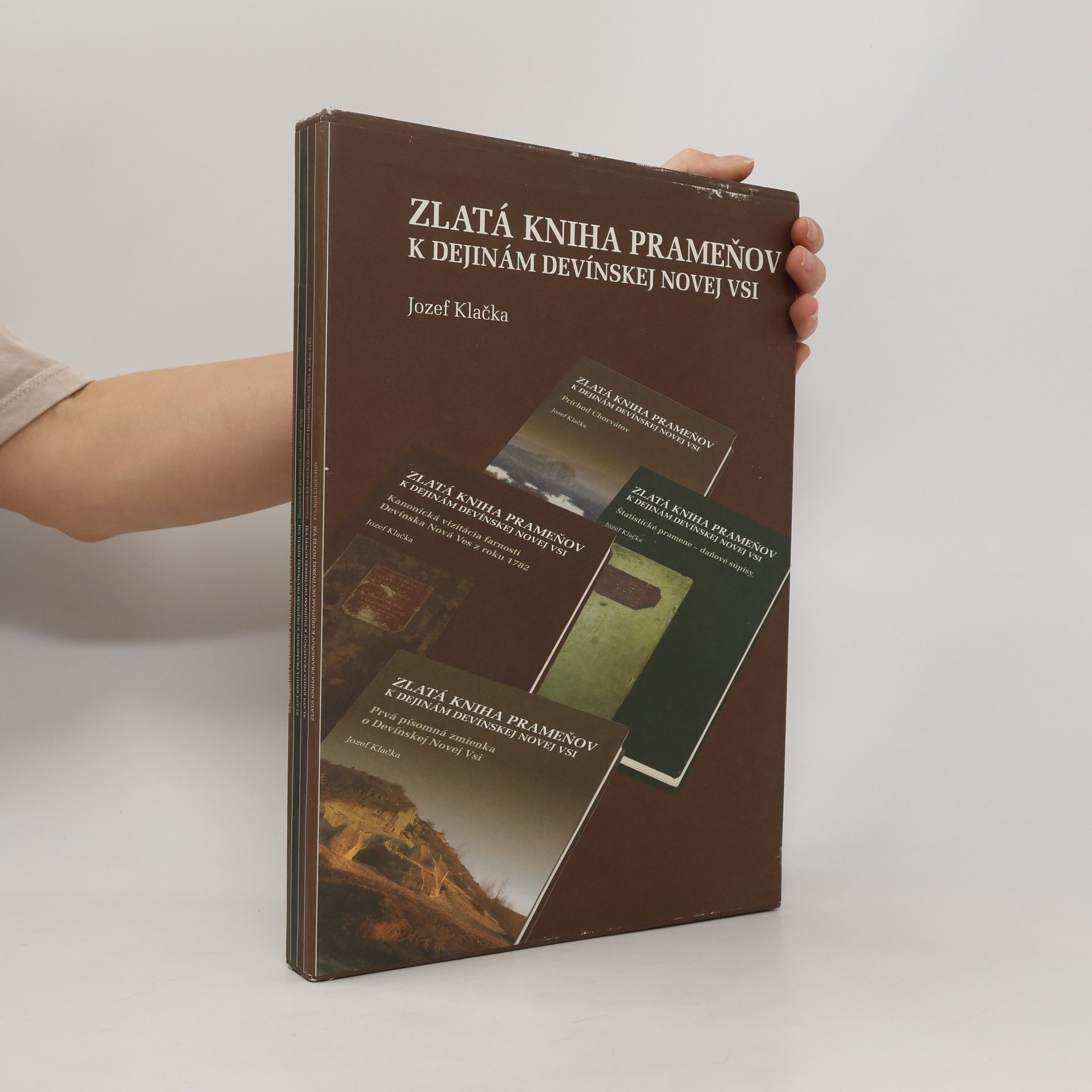Jozef Klačka Zlatá kniha prameňov k dejinám Devínskej Novej Vsi