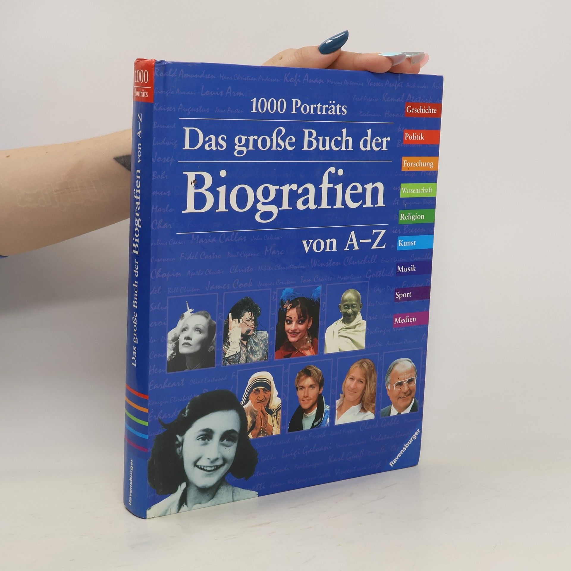 Sabine Vom Bruch Das große Buch der Biografien von A - Z