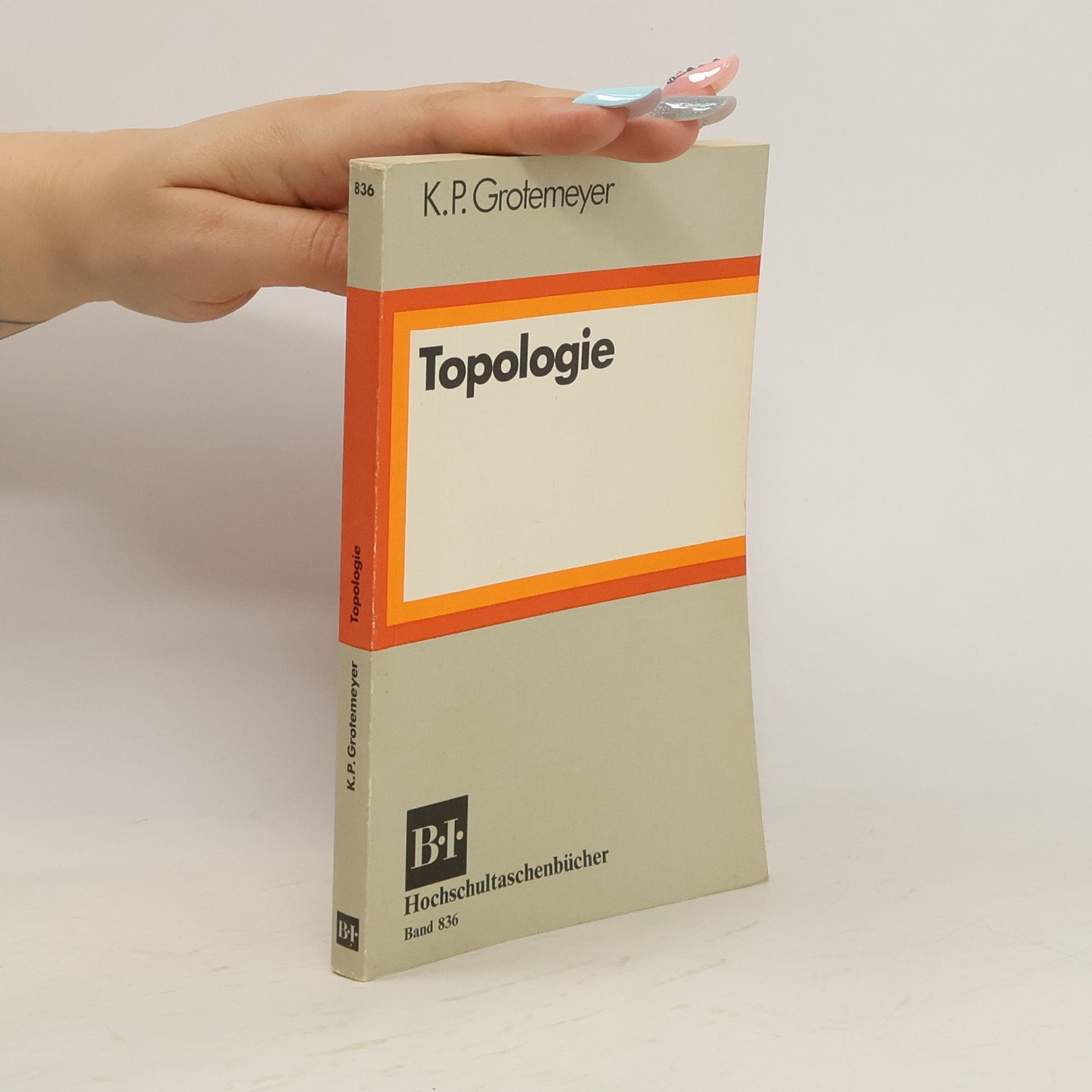 Karl Peter Grotemeyer Topologie