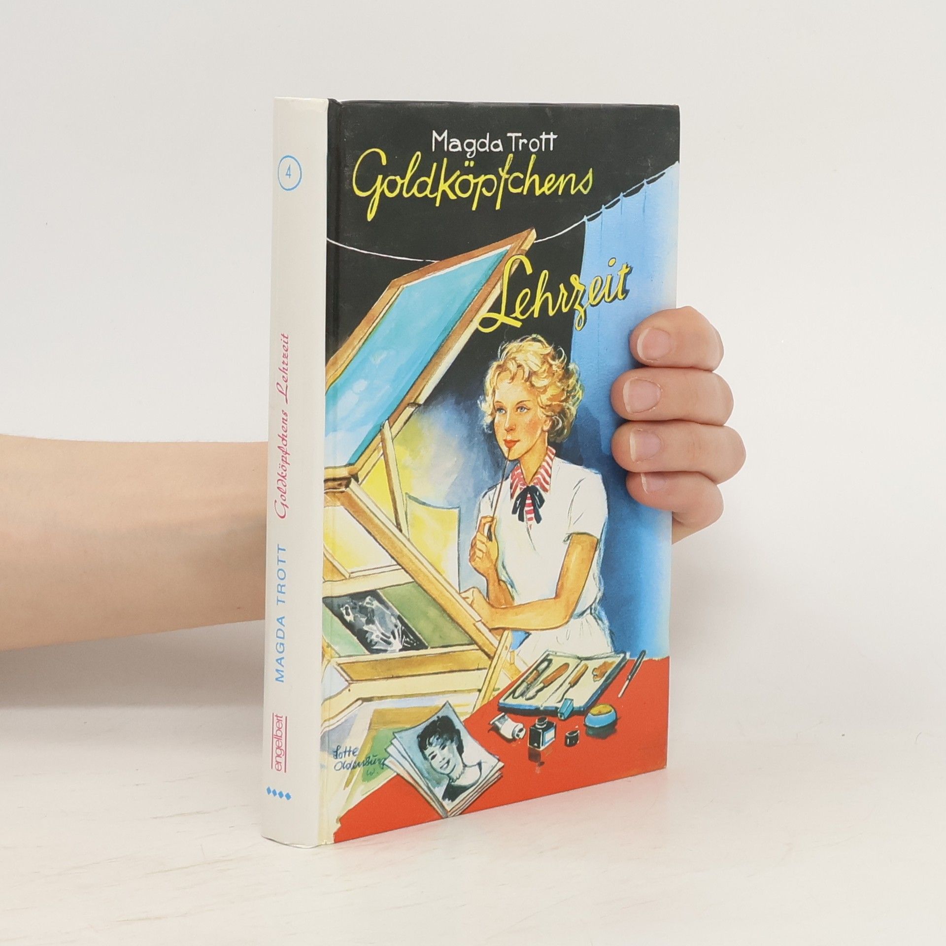 Magda Trott Goldköpfchens Lehrzeit 4