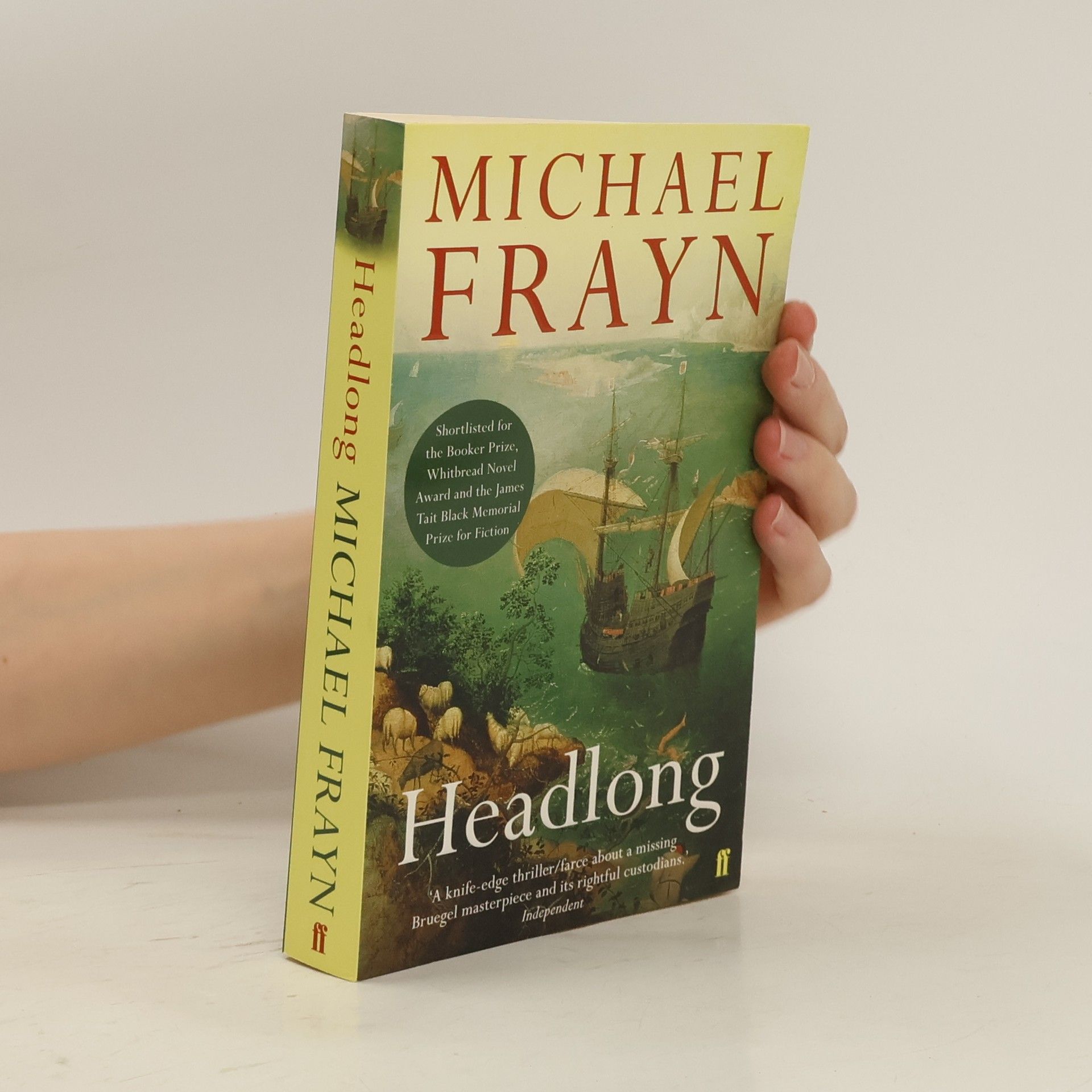 Michael Frayn Headlong. Das verschollene Bild, englische Ausgabe