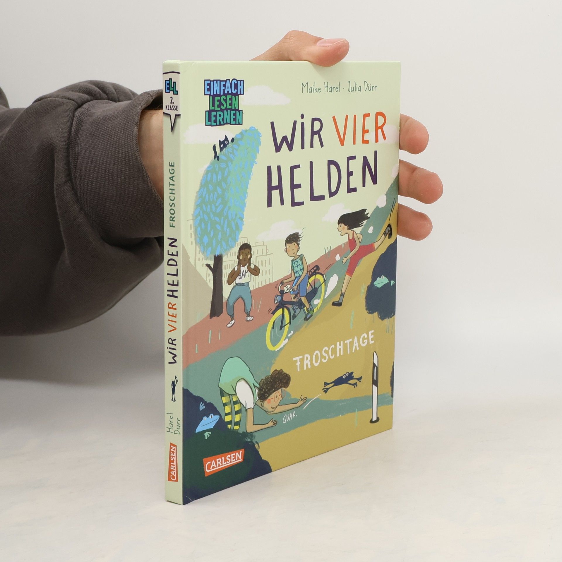 Maike Harel Wir vier Helden: Froschtage