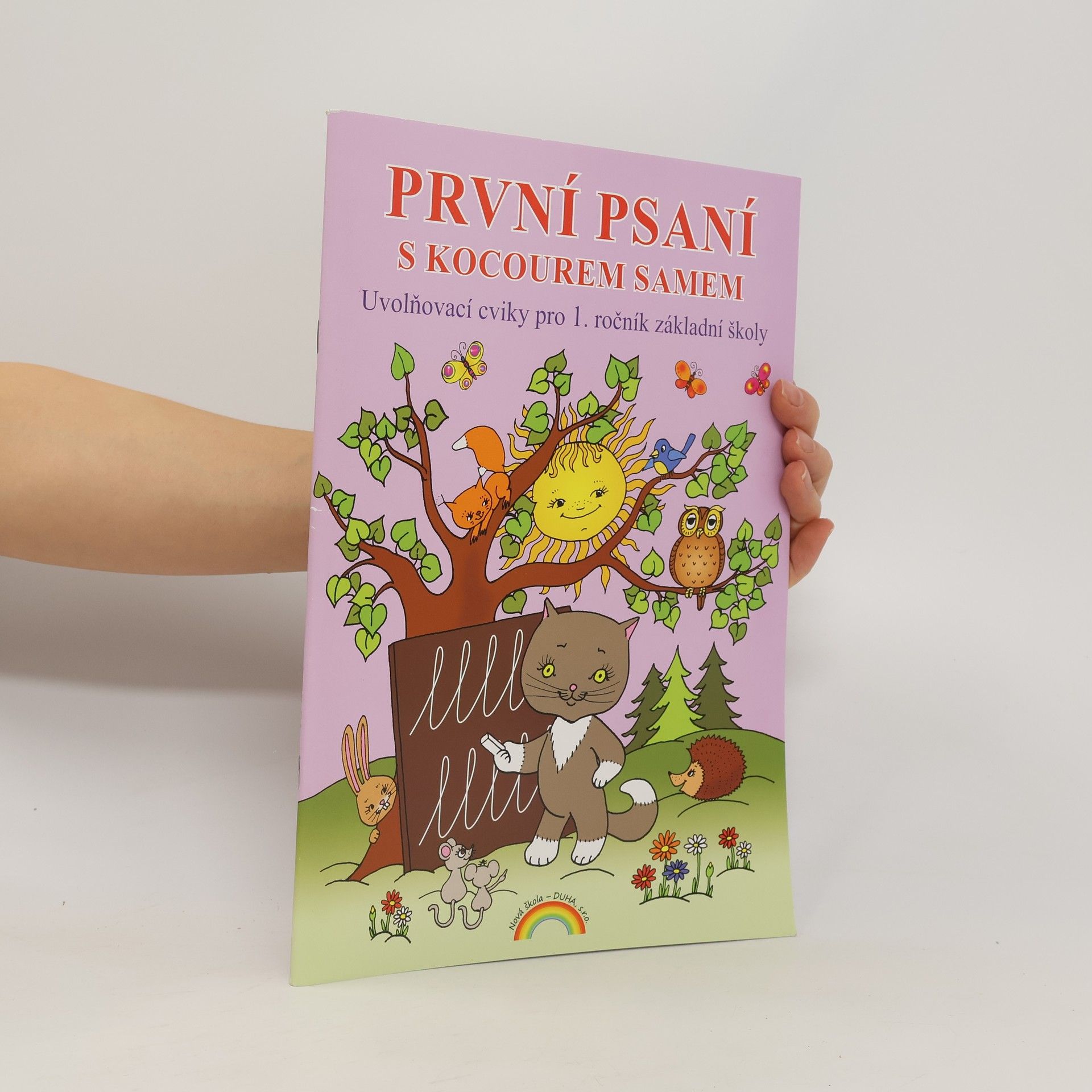 Lenka Andrýsková První psaní s kocourem Samem:první psaní, psaní číslic