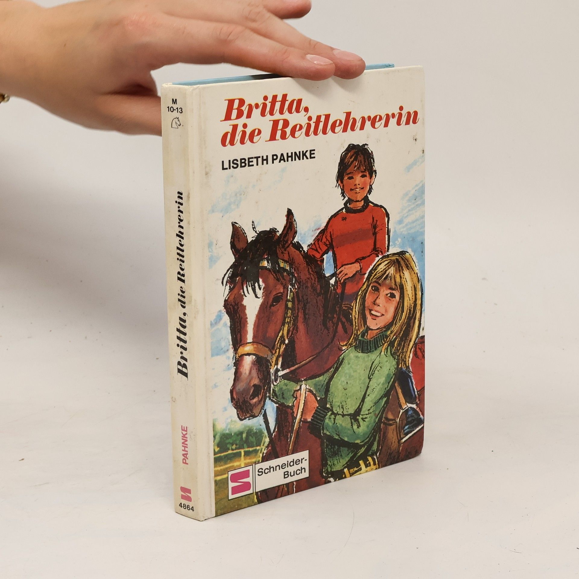 Lisbeth Pahnke Britta, die Reitlehrerin