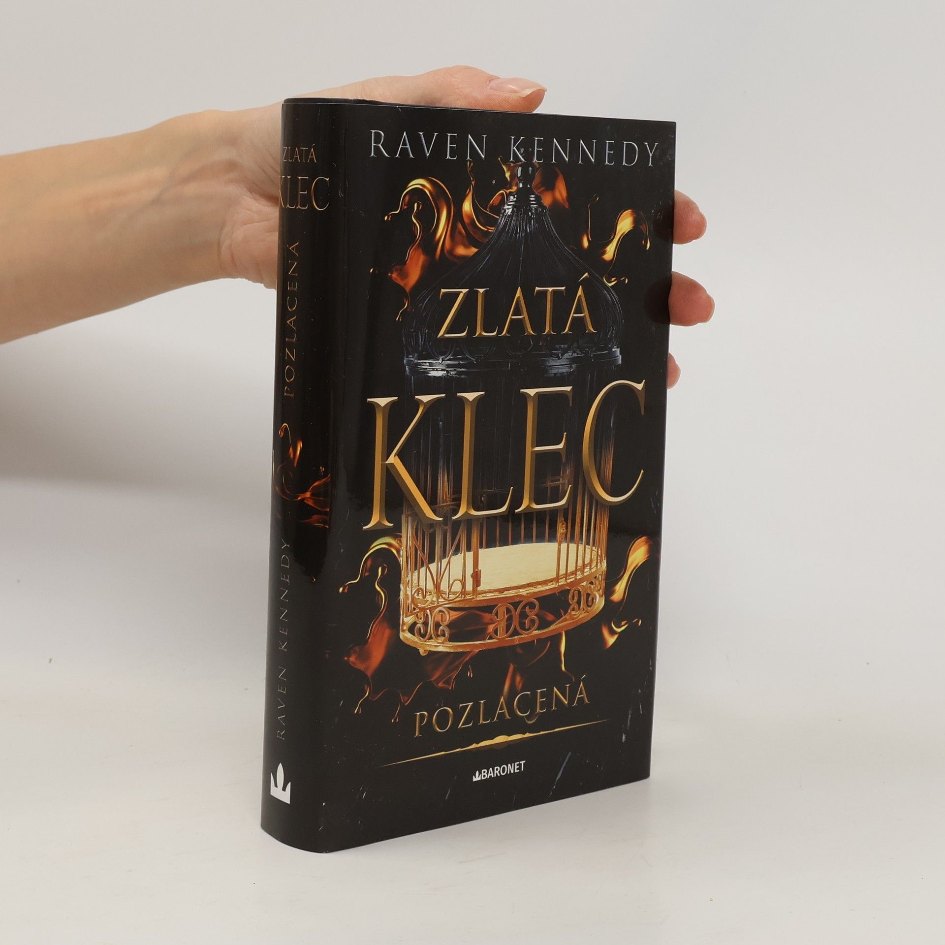 Zuzana Ľalíková Zlatá klec. Pozlacená