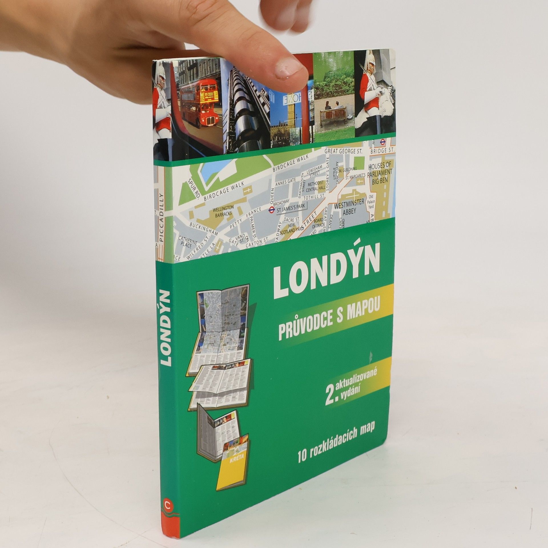Anne-Lucie Grange Londýn: Průvodce s mapou