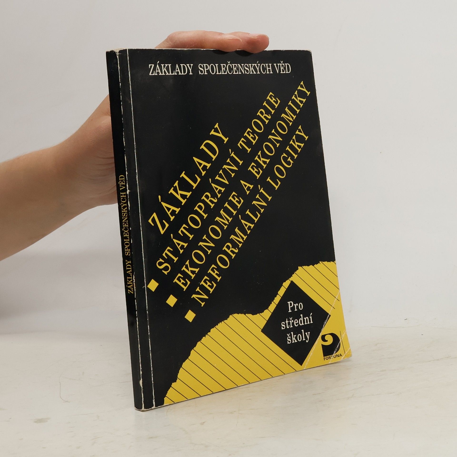 Bohuslav Eichler Základy státoprávní teorie, ekonomie a ekonomiky, neformální logiky