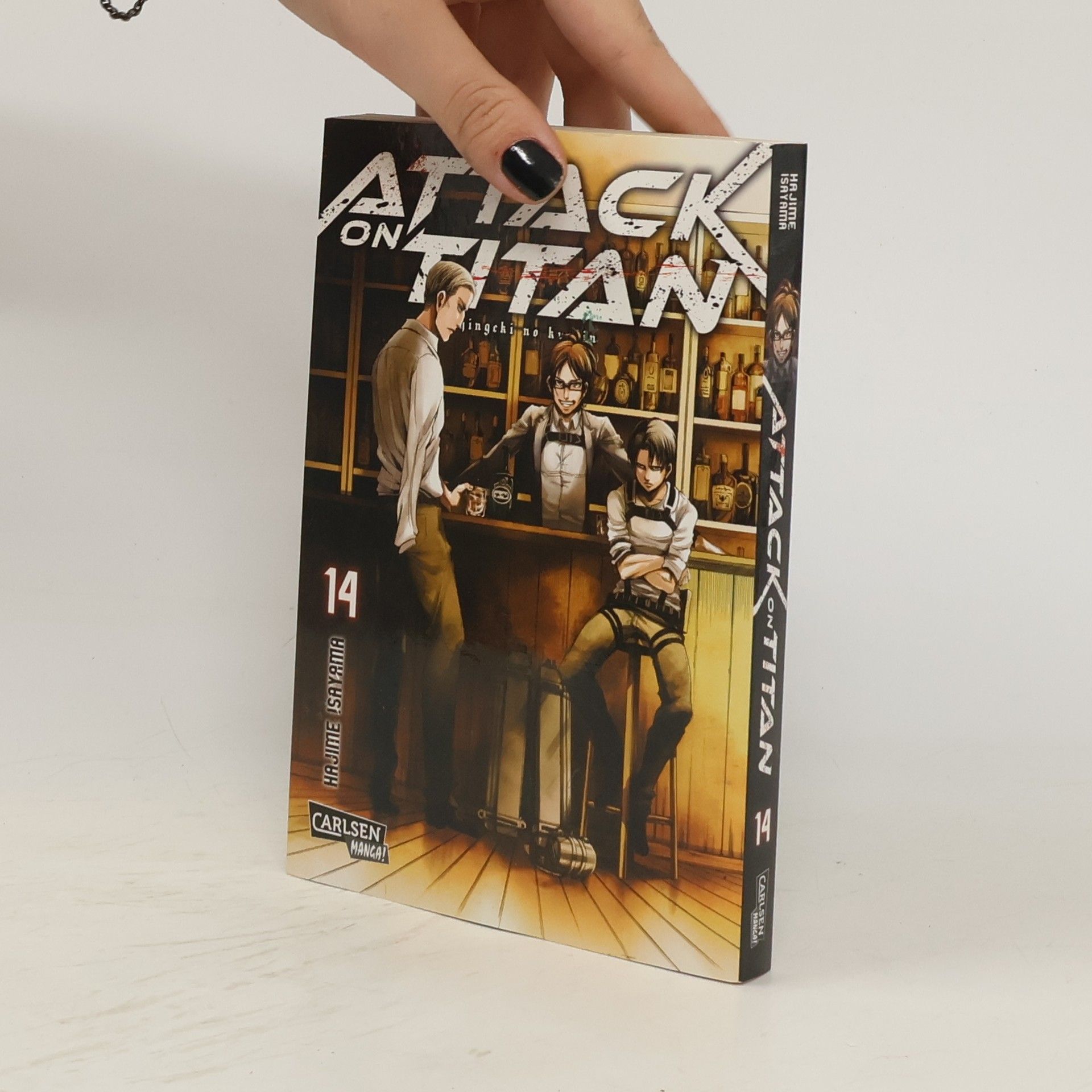 Hajime Isayama Attack on Titan 14