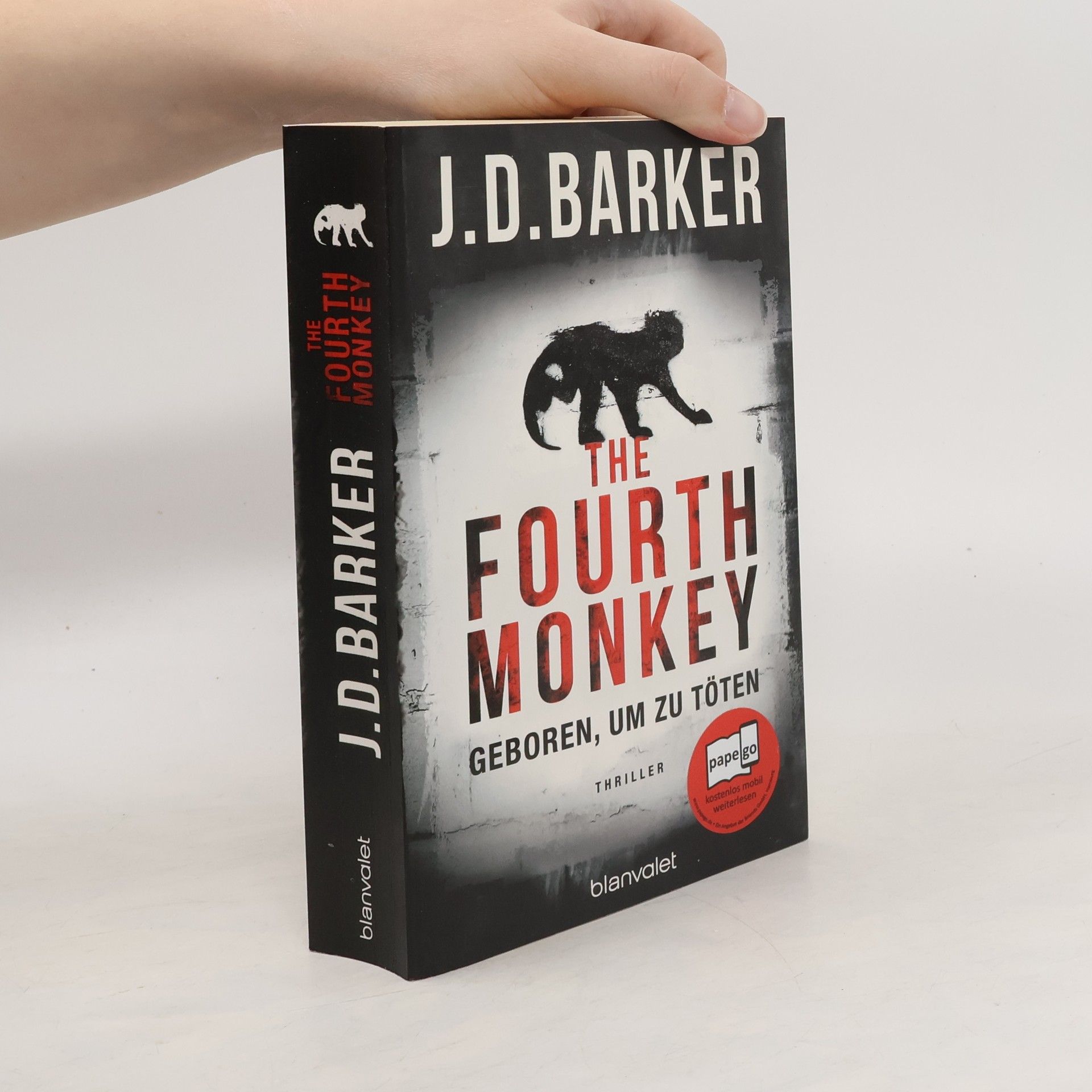 J. D. Barker The fourth monkey