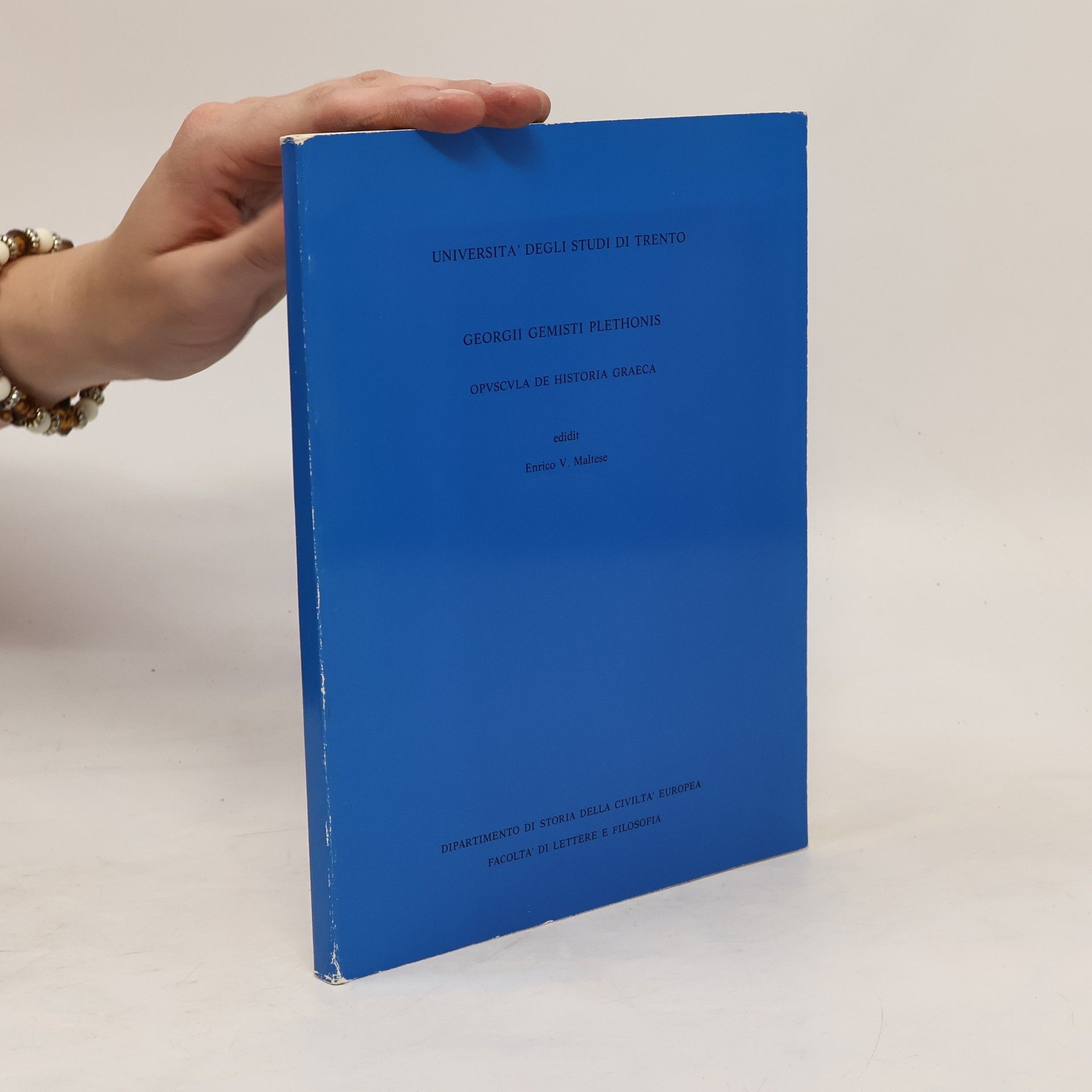 Enrico V. Maltese Opvscvla de Historia Graeca