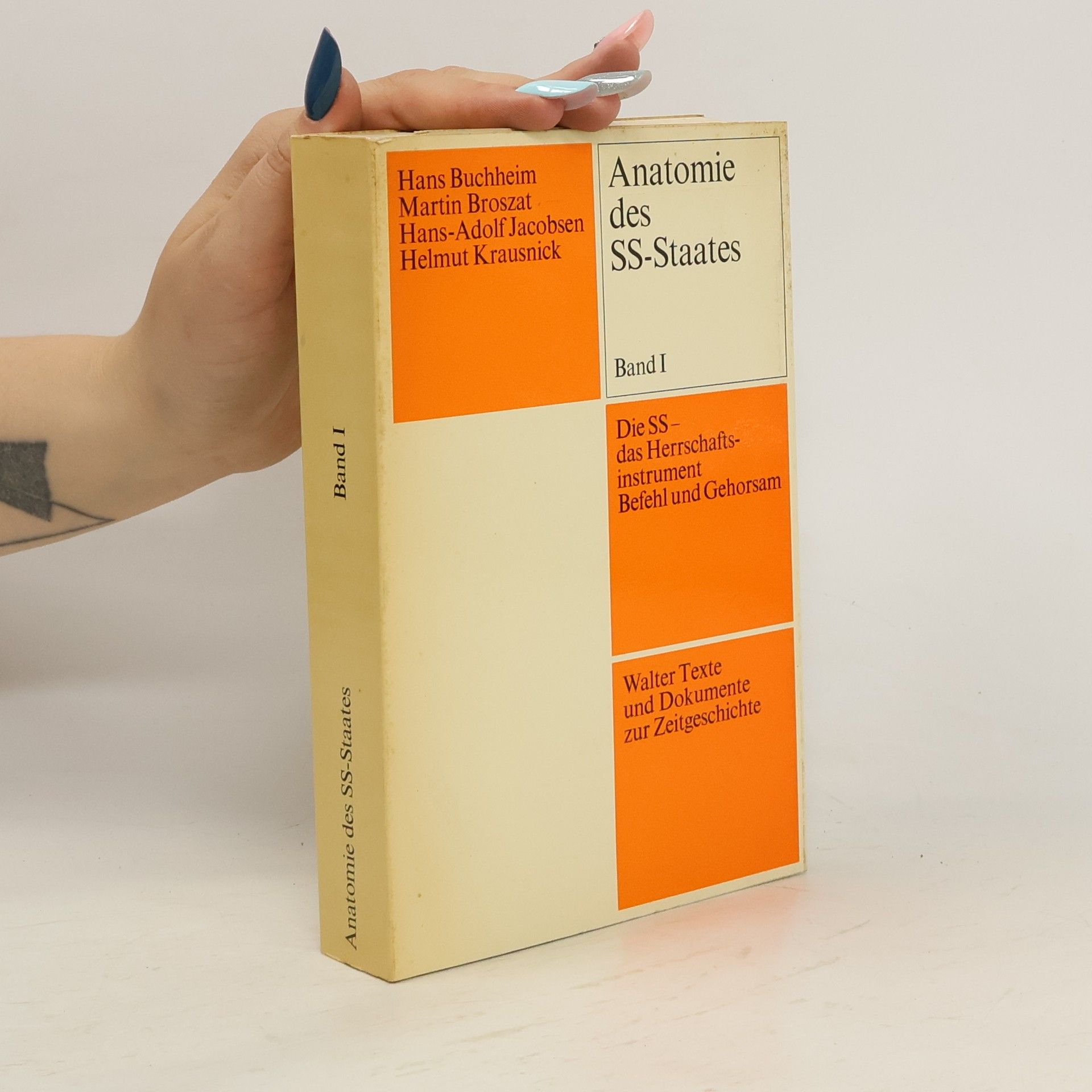 Hans Buchheim Anatomie des SS-Staates. Band I