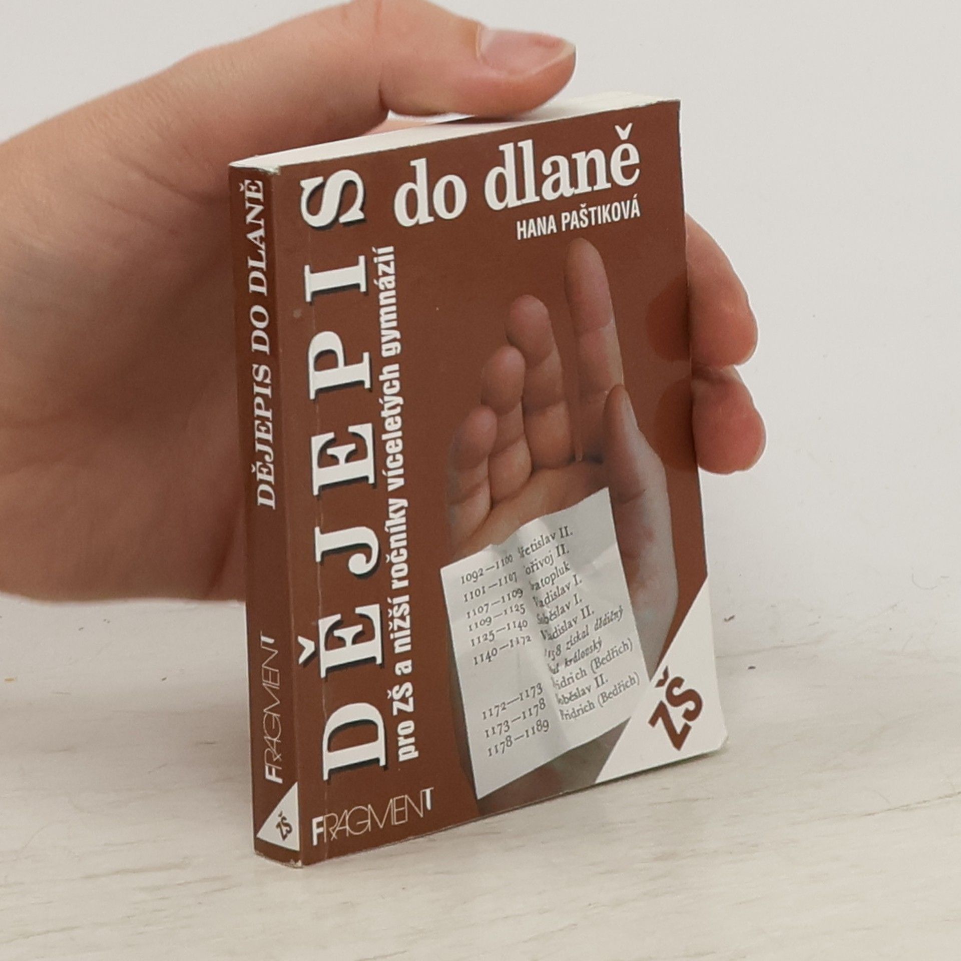 Paštiková Hana Dějepis do dlaně