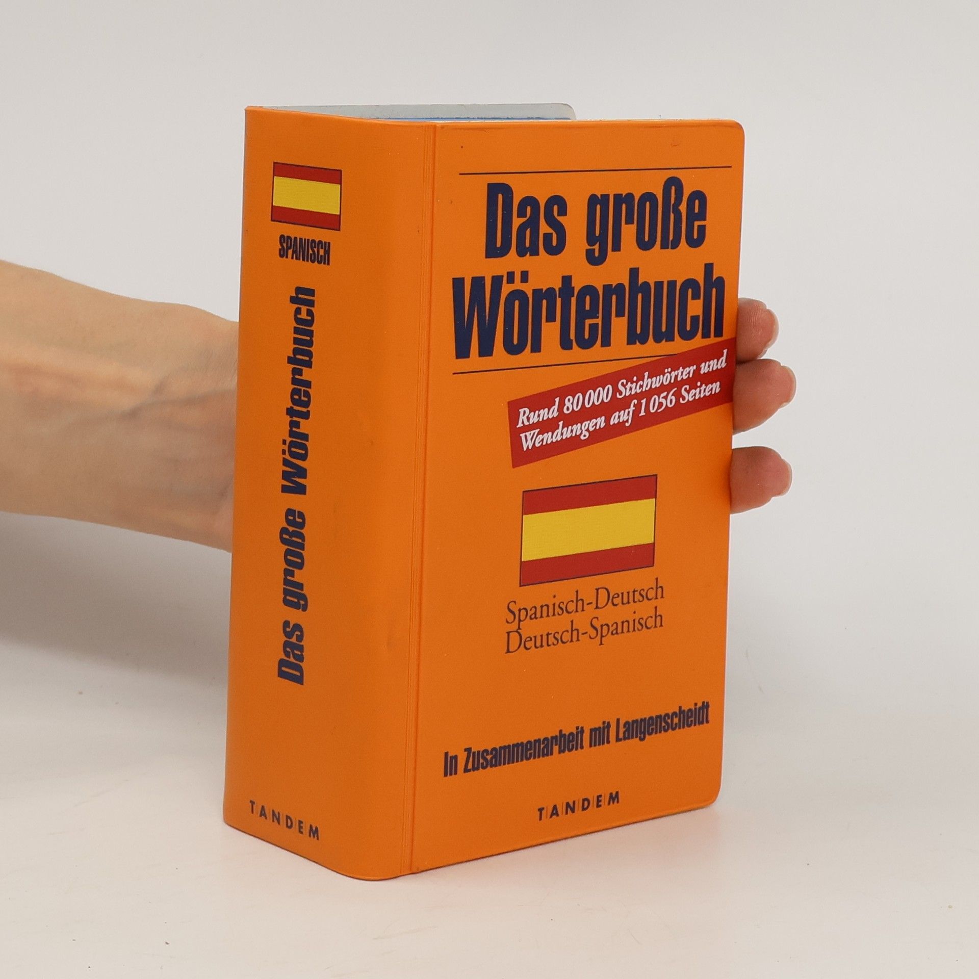 Autores varios Das grosse Wörterbuch Spanisch-Deutsch, Deutsch-Spanisch