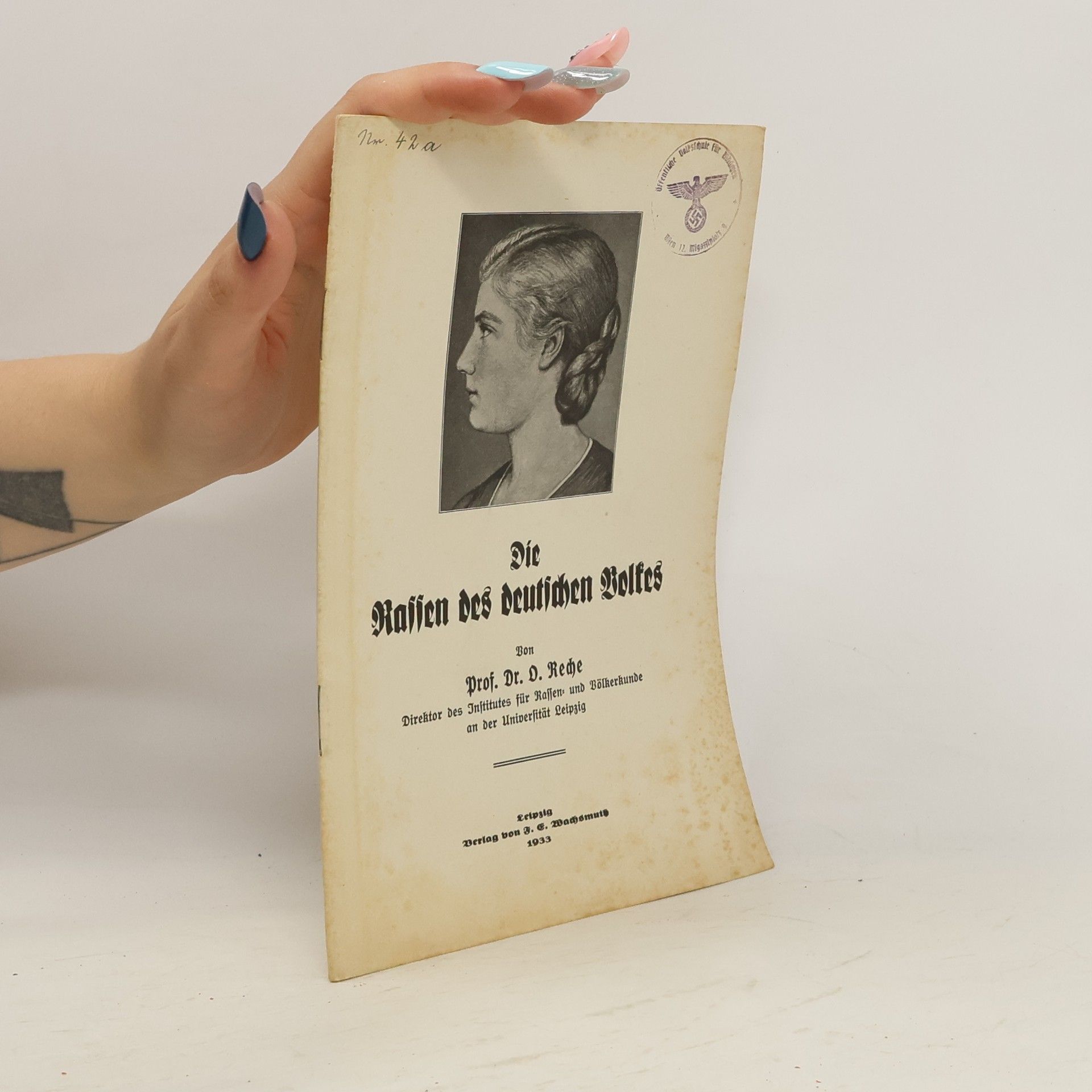 Otto Reche Die Rassen des deutschen Volkes