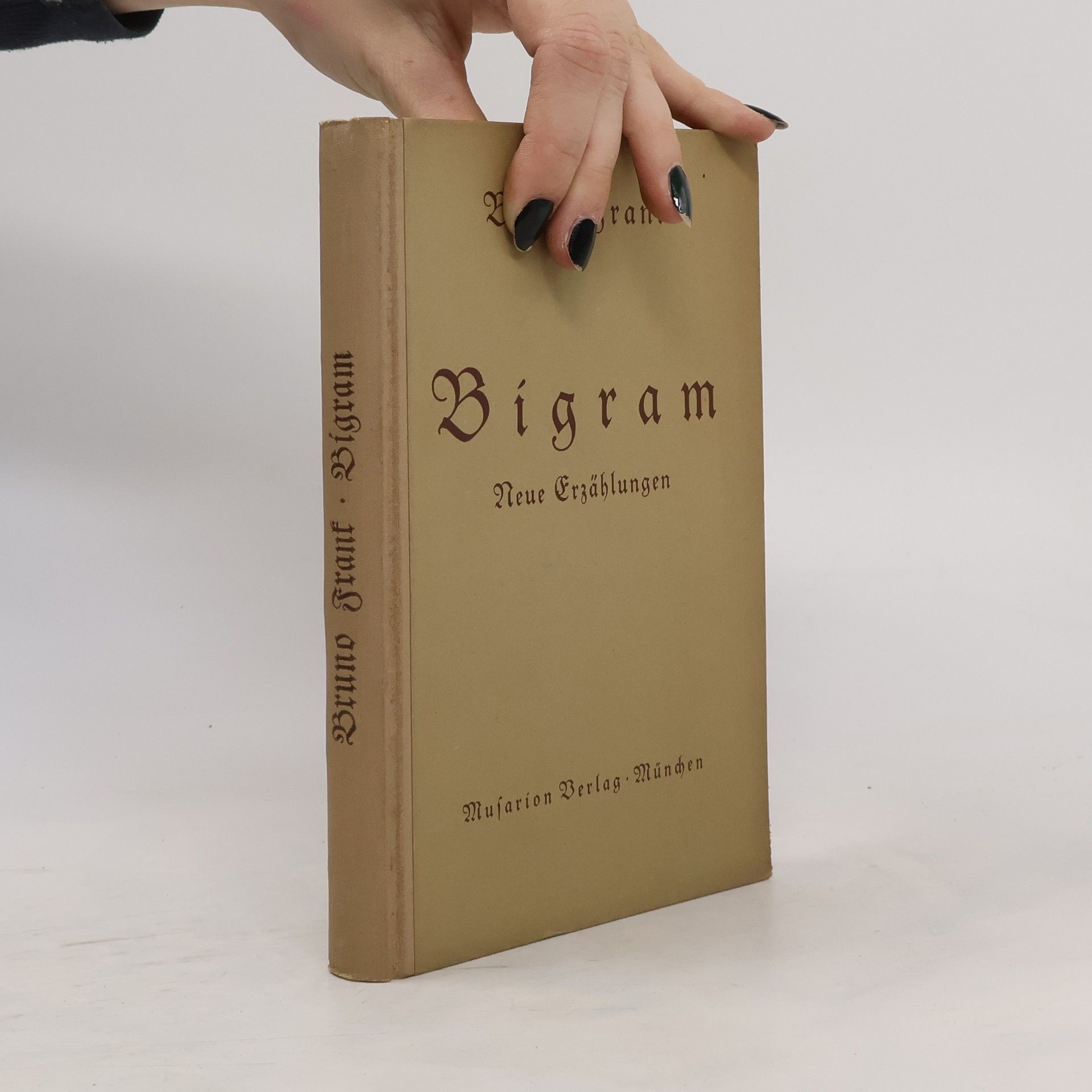 Bruno Frank Bigram