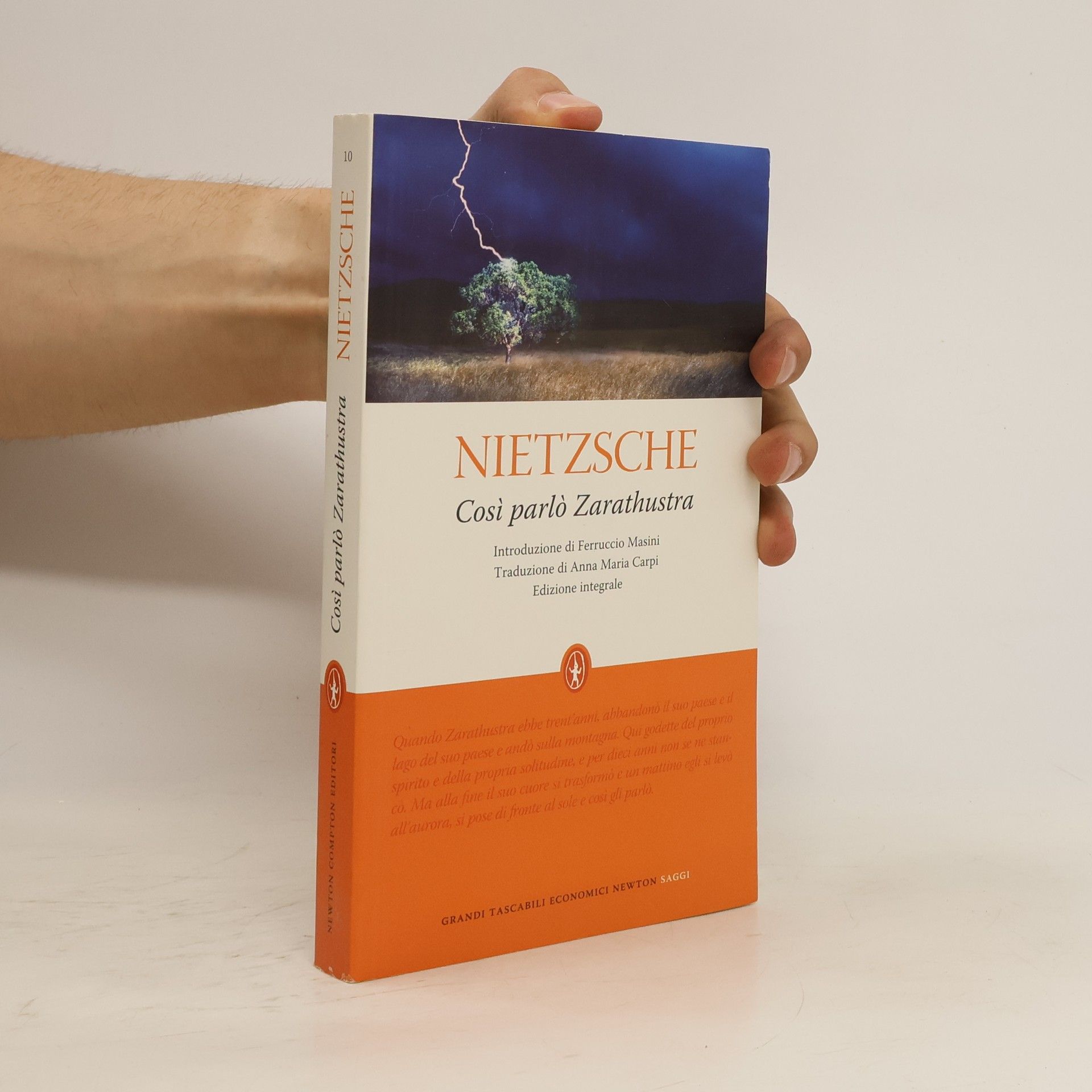 Friedrich Nietzsche Così parlò Zarathustra