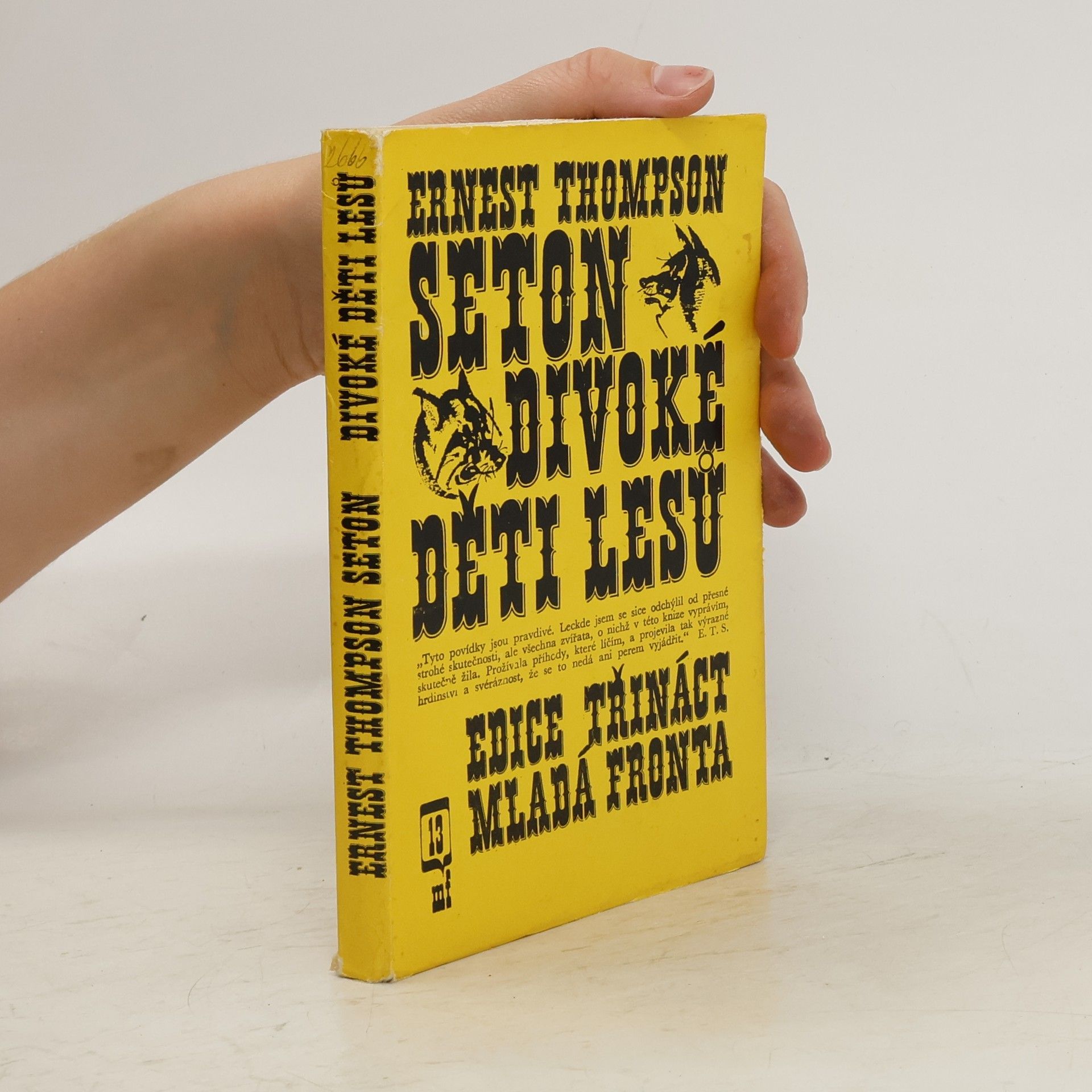 Ernest Thompson Seton Divoké děti lesů