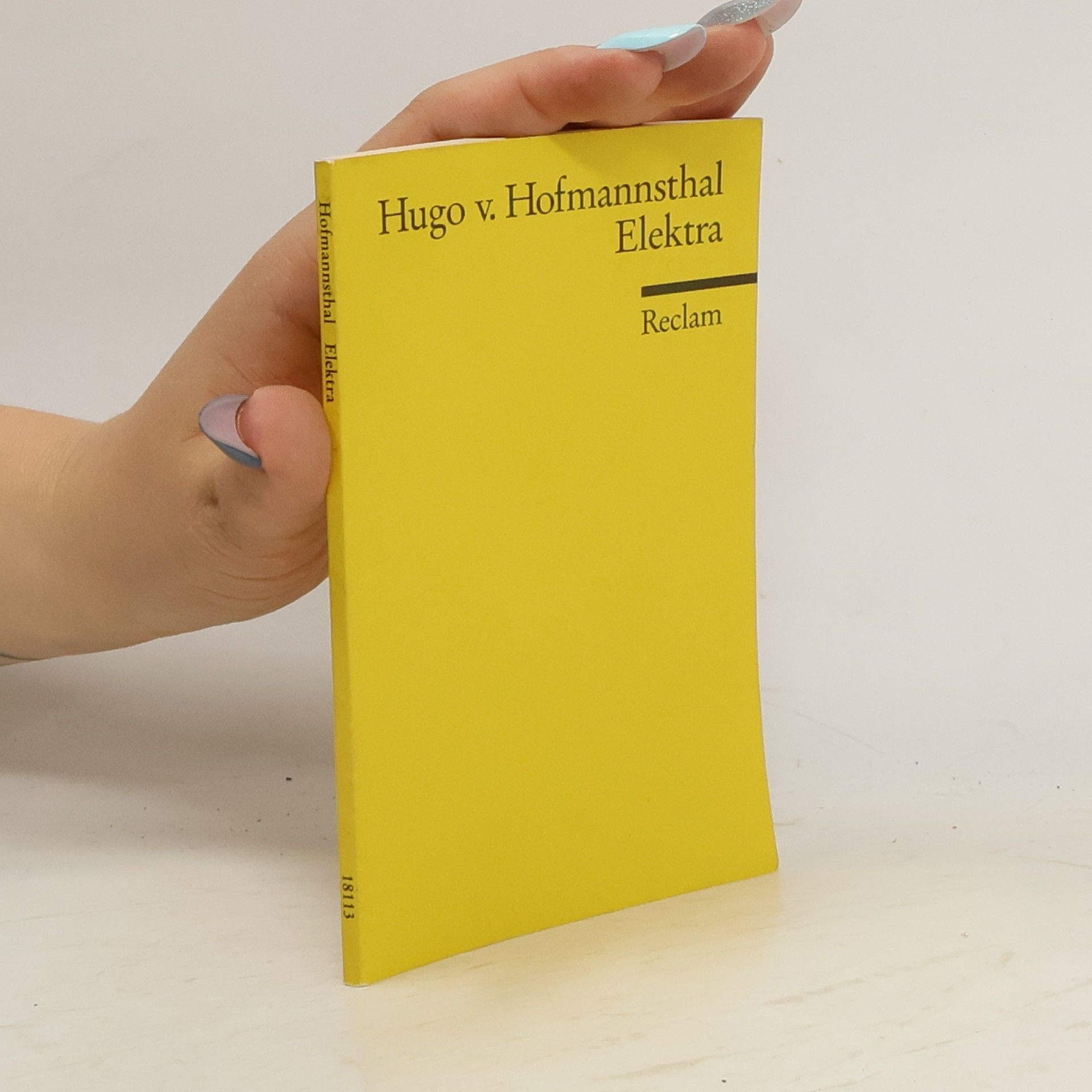 Hugo von Hofmannsthal Elektra