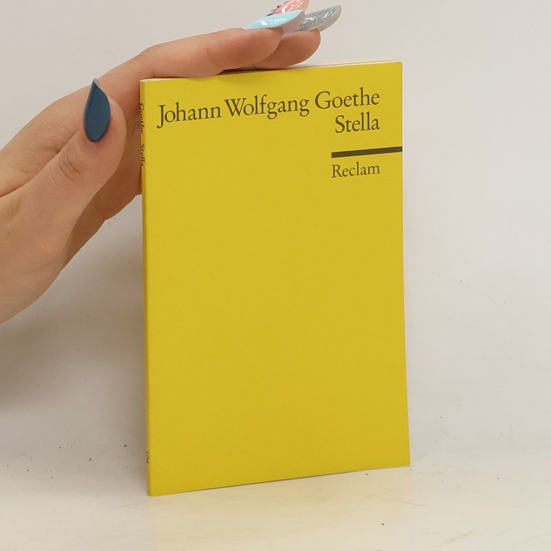 Johann Wolfgang von Goethe Stella