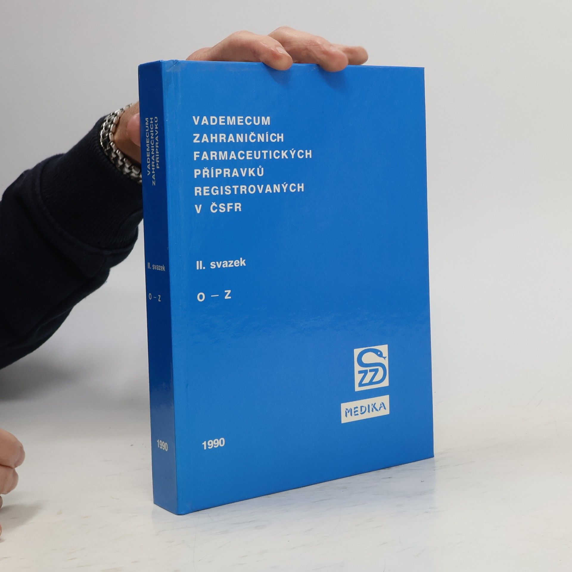 kolektiv Vademecum zahraničních farmaceutických přípravků registrovaných v ČSFR. II. svazek (O-Z)