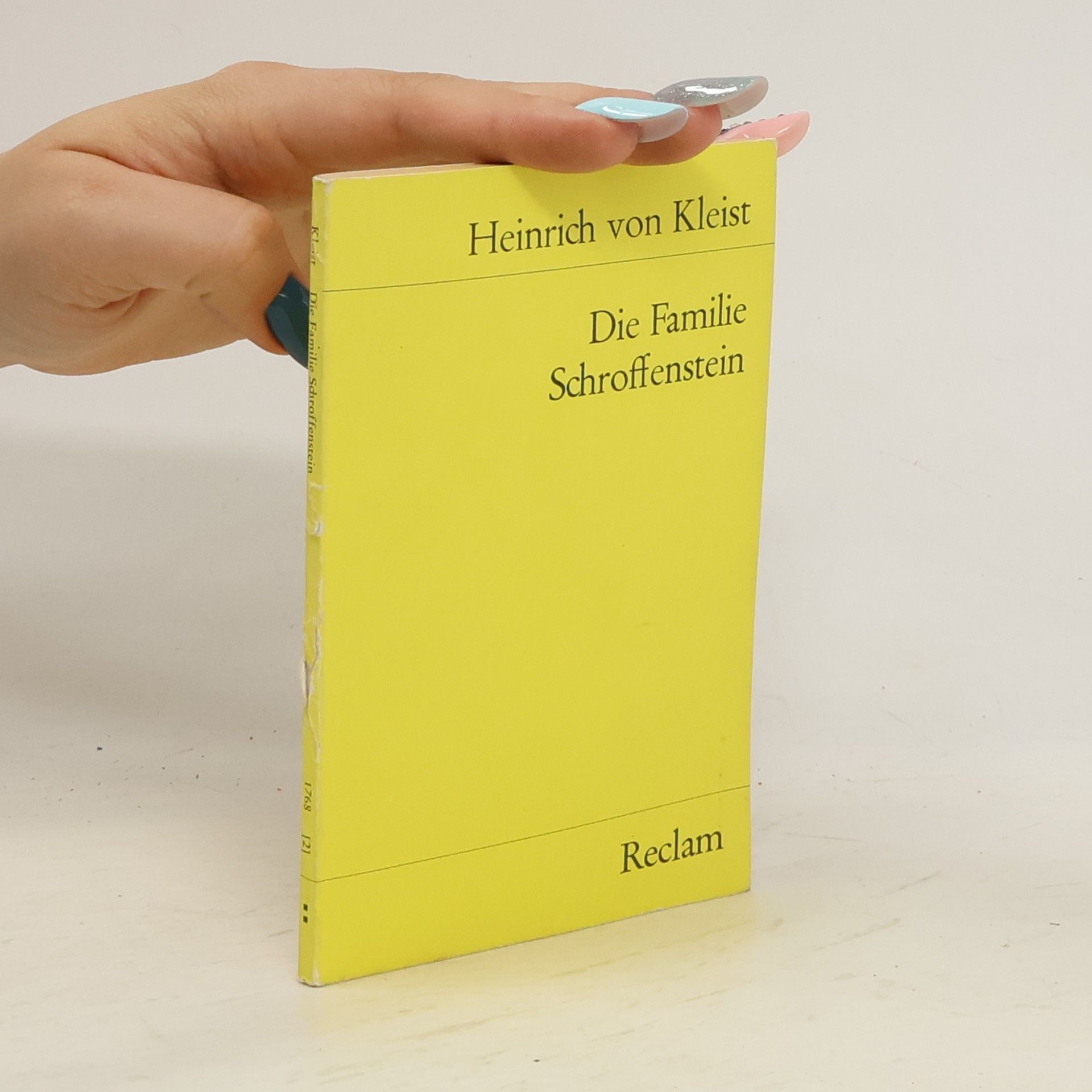 Heinrich von Kleist Die Familie Schroffenstein