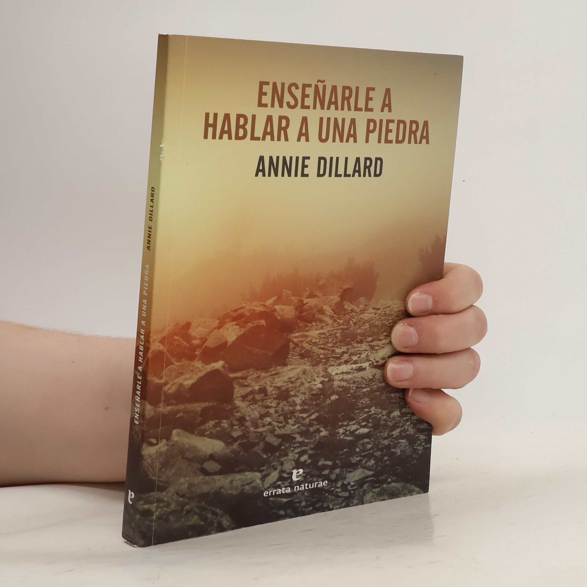 Annie Dillard Enseñarle a hablar a una piedra