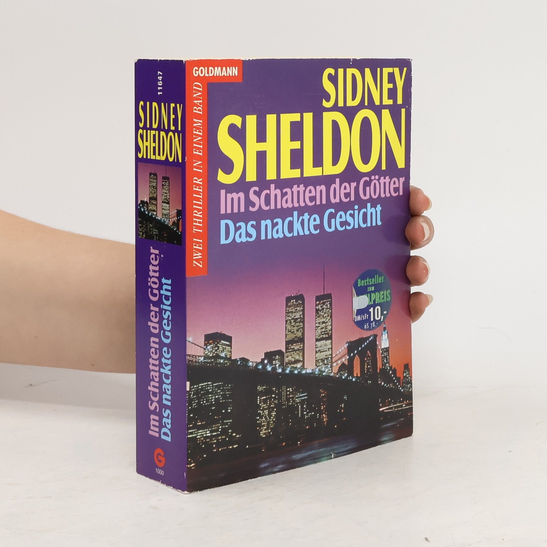 Sidney Sheldon Im Schatten der Götter. Das nackte Gesicht.