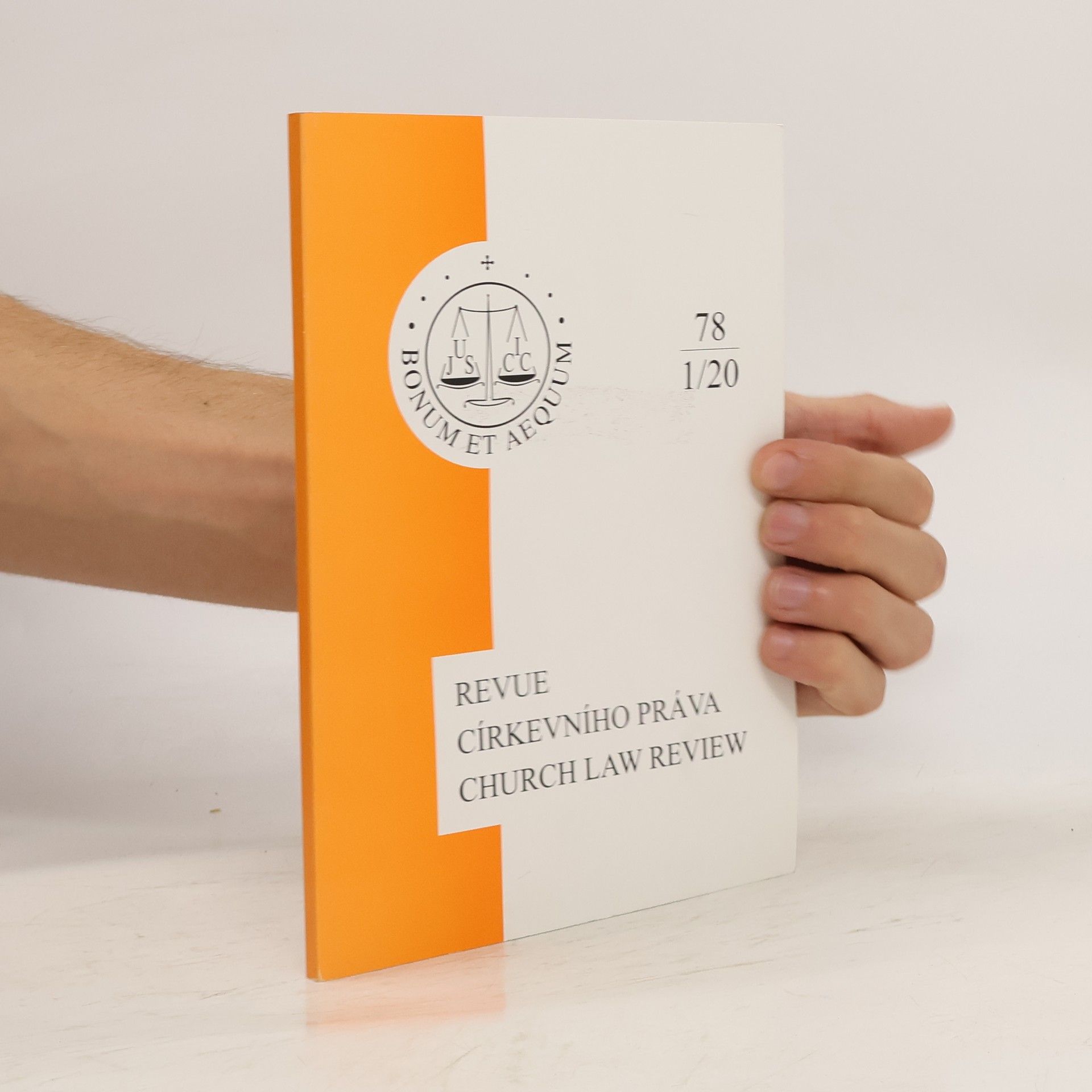 Collectif d'auteurs Revue církevního práva 78. 1/20