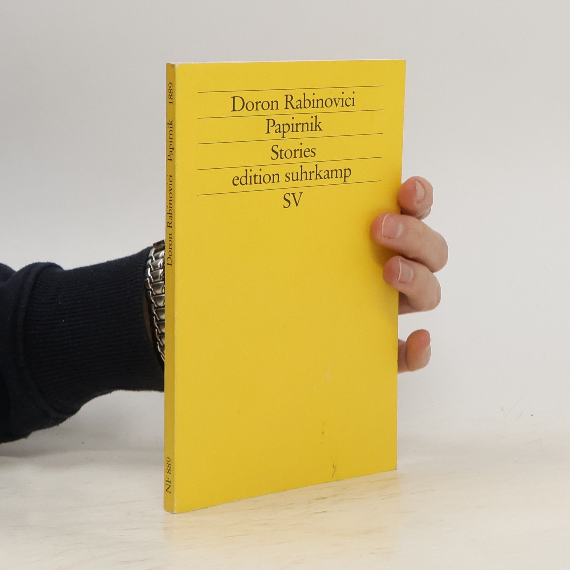 Doron Rabinovici Papirnik