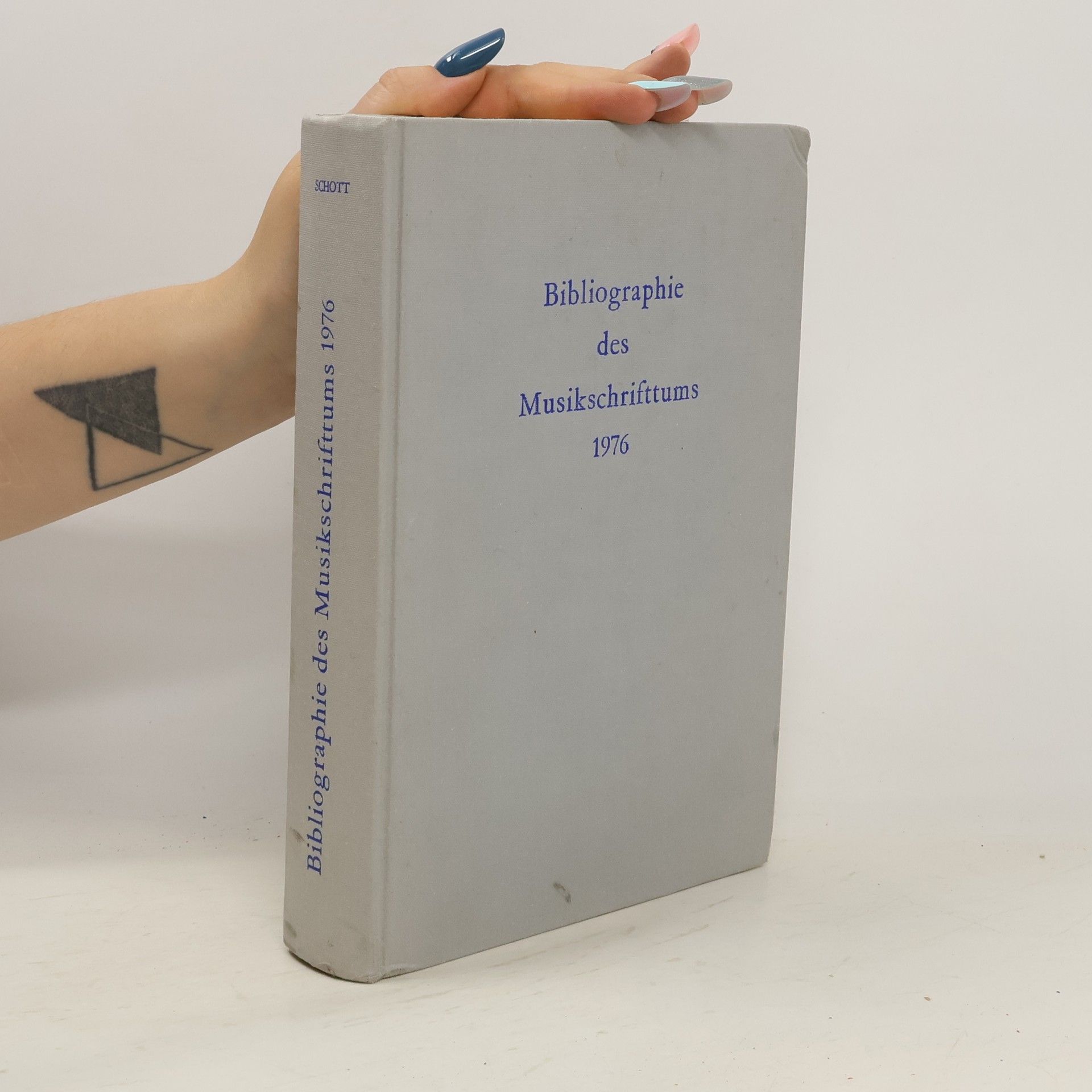 AA.VV. Bibliographie des Musikschrifttums