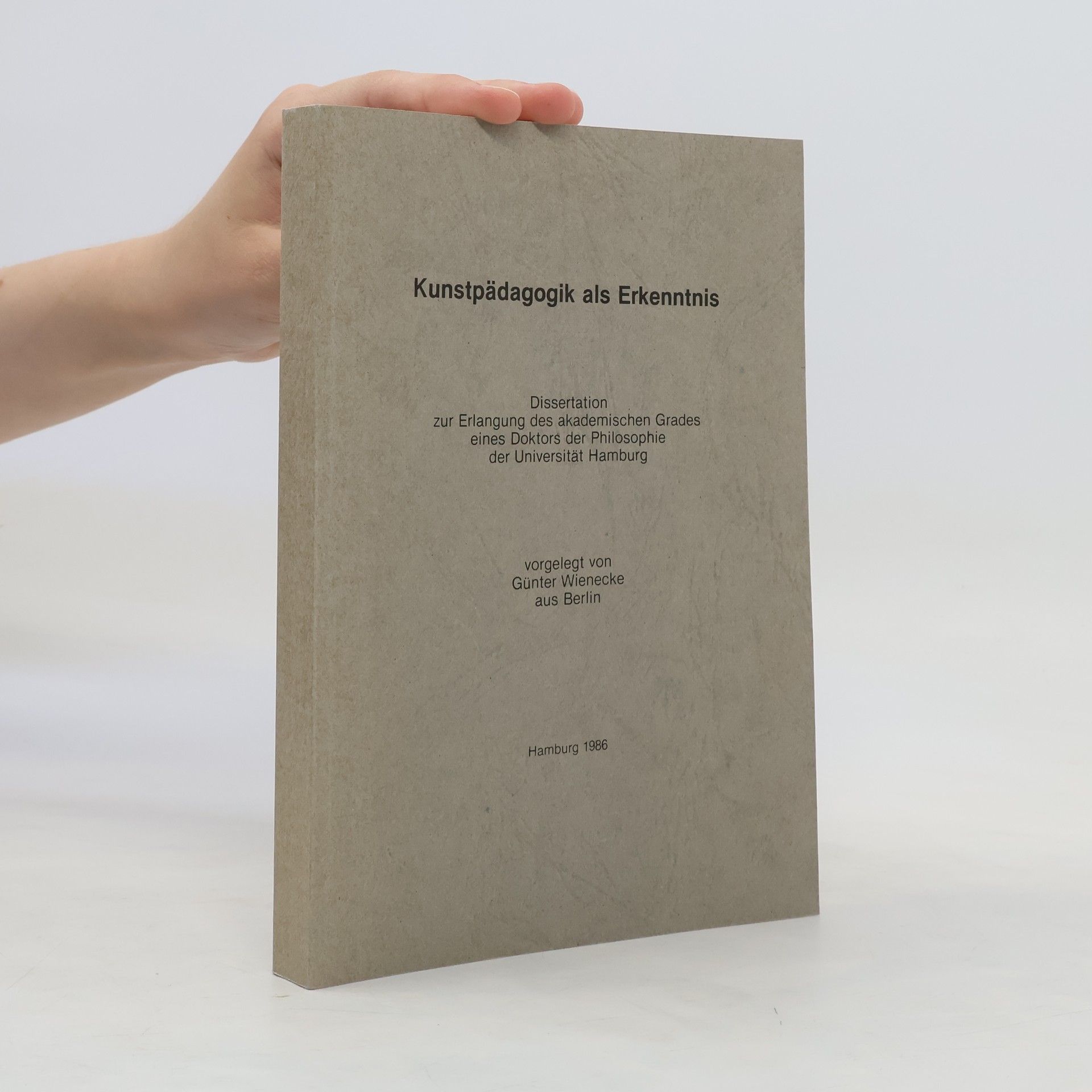 Autorenkollektiv Kunstpädagogik als Erkenntnis