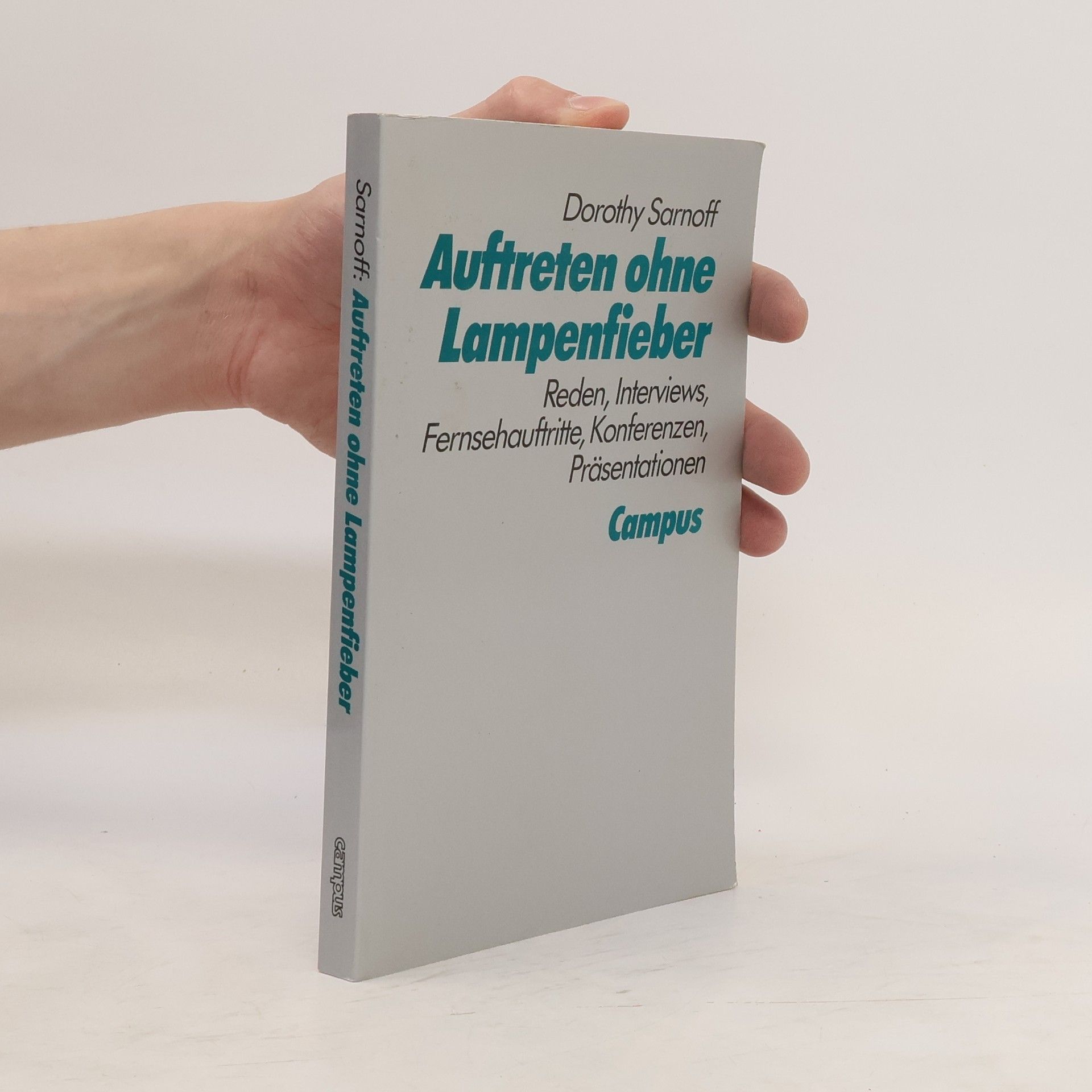 Dorothy Sarnoff Auftreten ohne Lampenfieber
