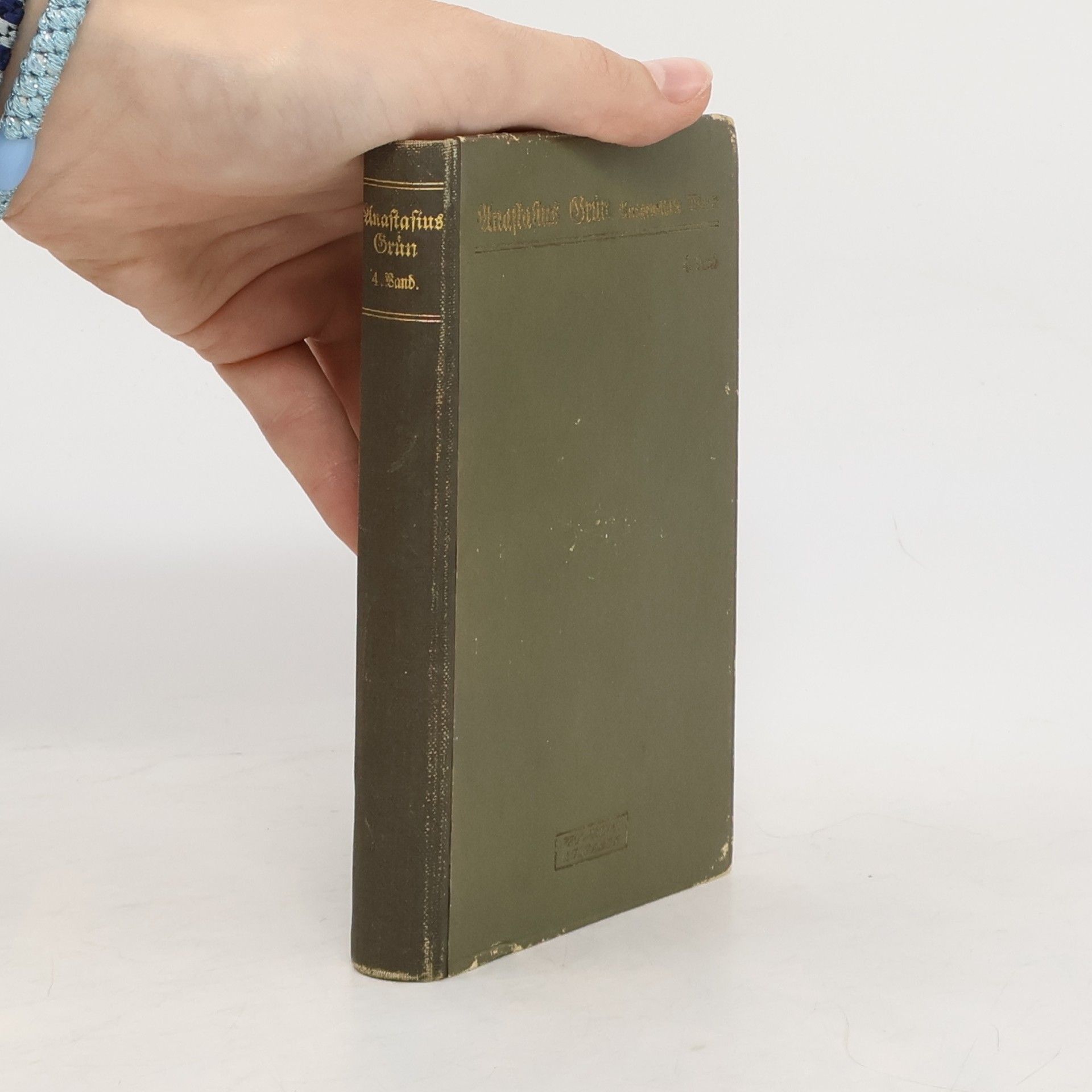 Otto Rommel Anastasius Grün. Ausgewählte Werke. Band 4