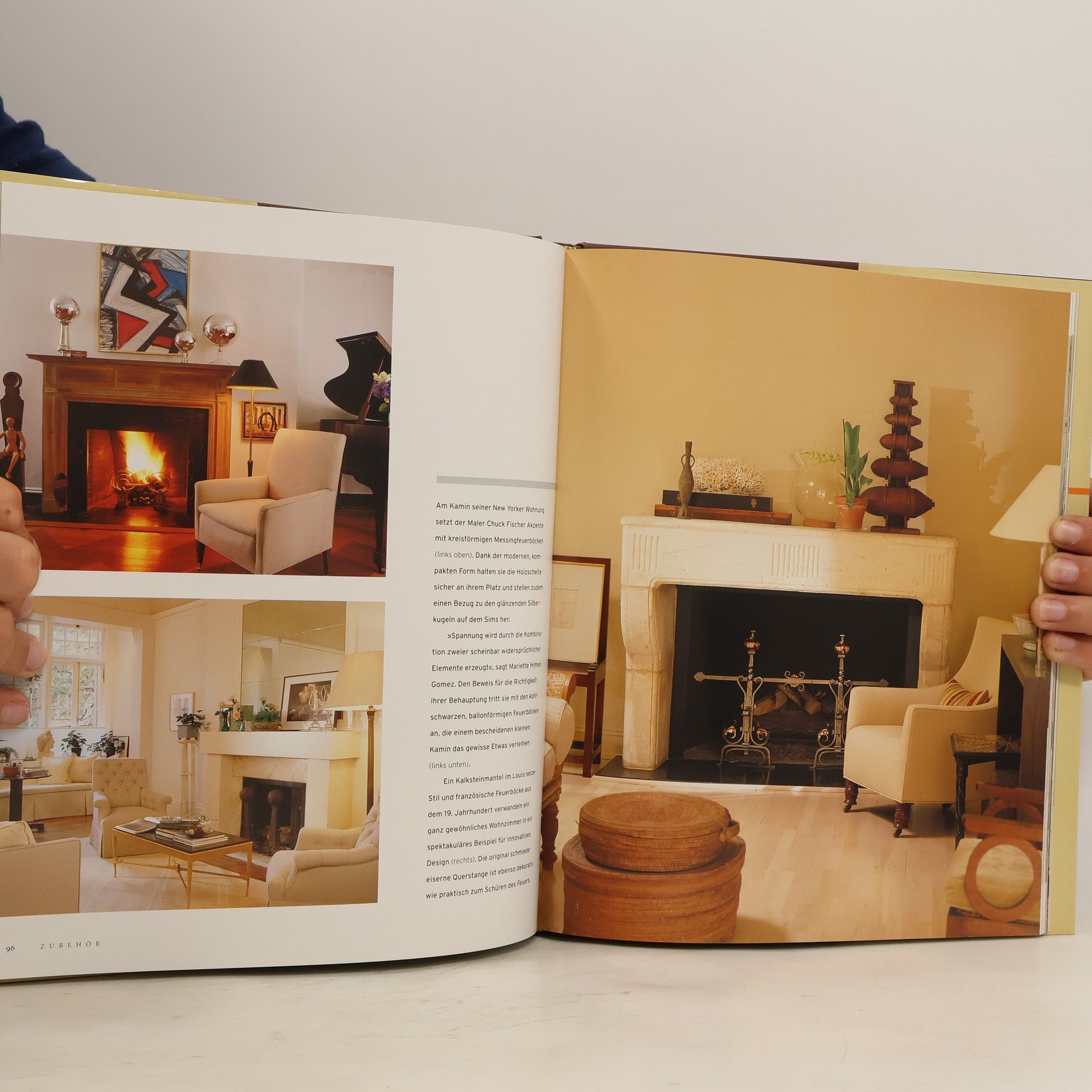 Carol Cooper Garey Behaglichkeit am Kamin