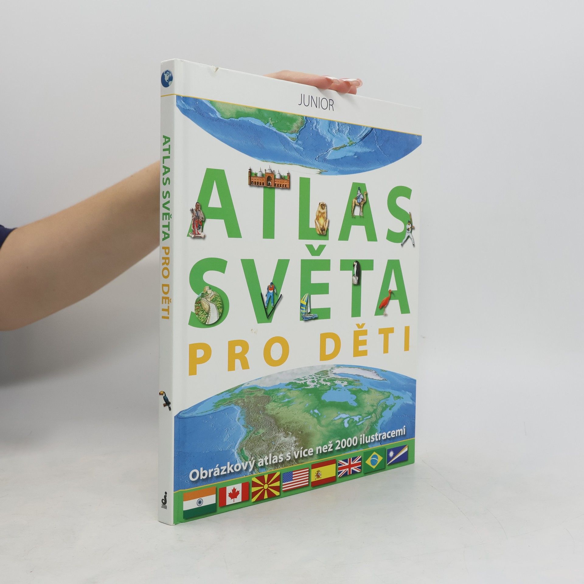 Jim Harrison Atlas světa pro děti
