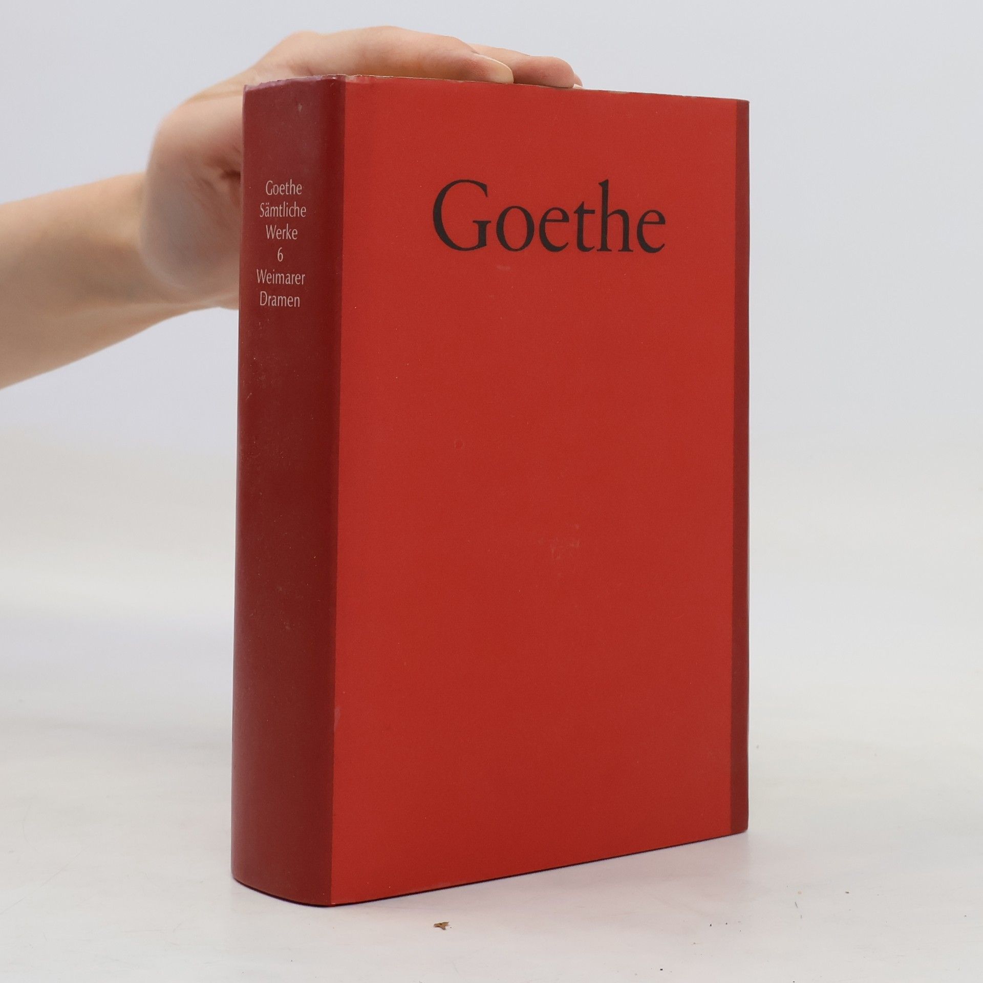 Johann Wolfgang von Goethe Goethe Sämtliche Werke 6