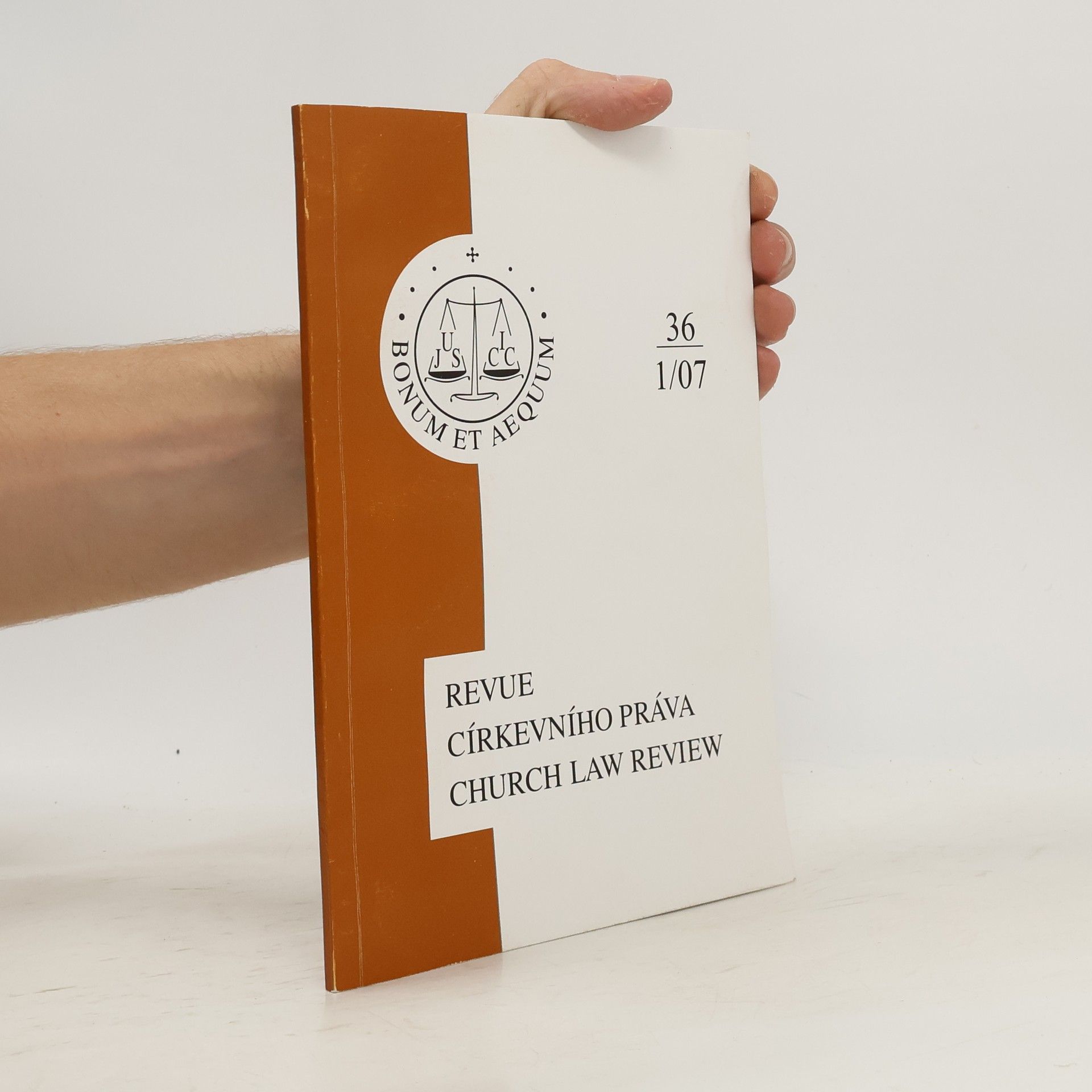 AA.VV. Revue Církevního práva 36|1/07