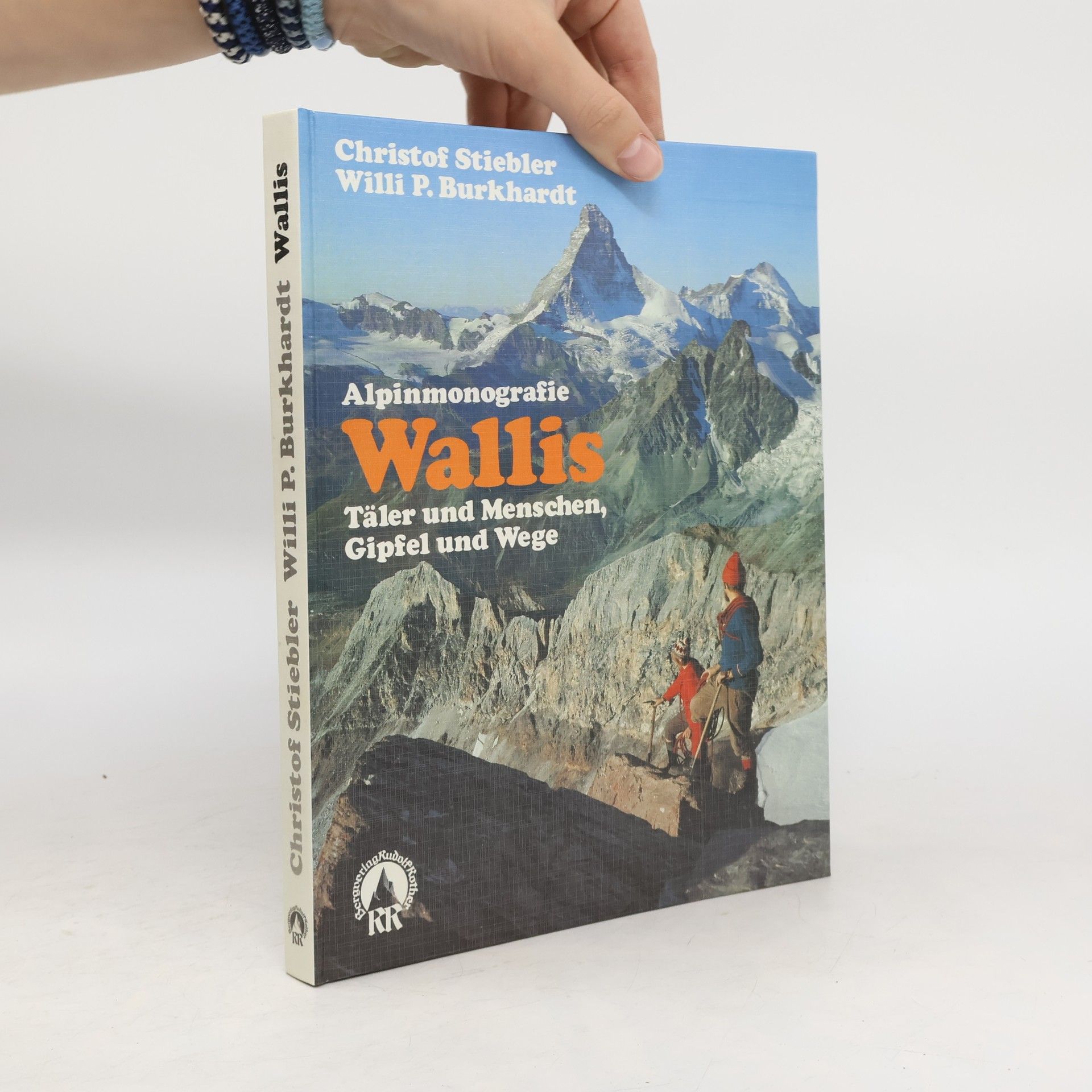 Christof Stiebler Alpinmonografie Wallis