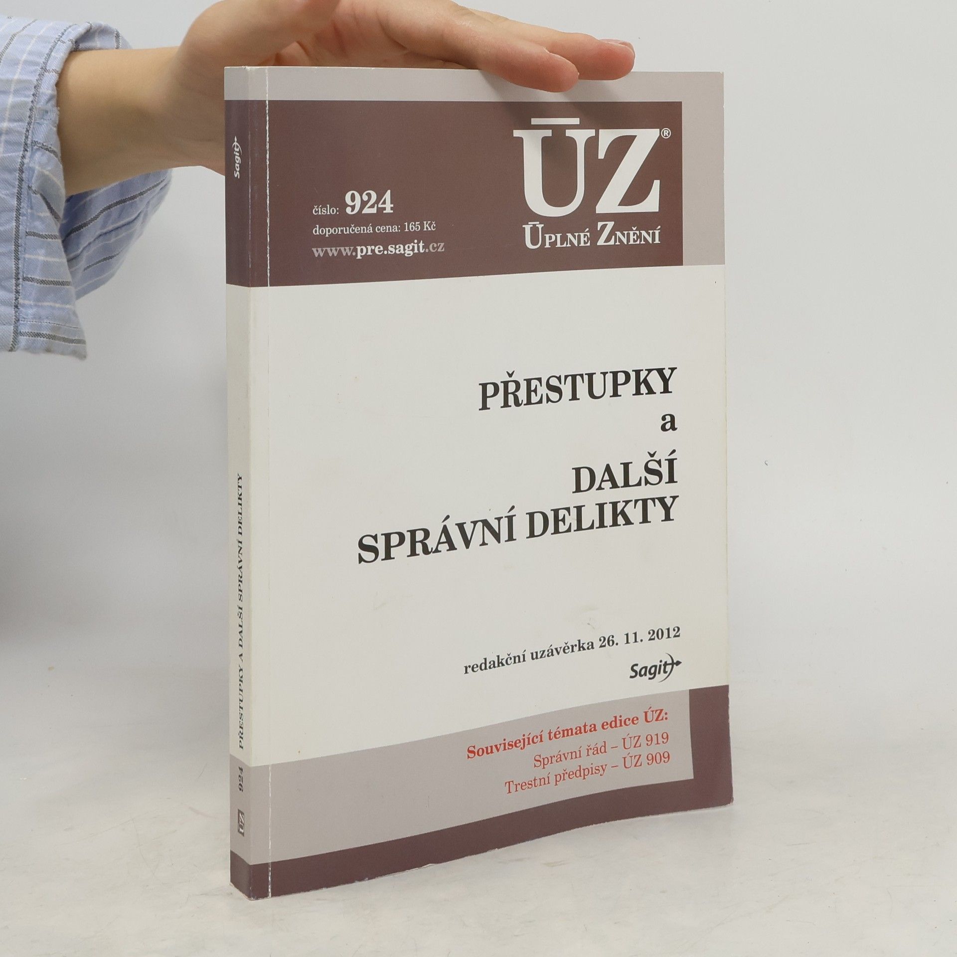 Autores varios Úplné znění. Přestupky a další správní delikty