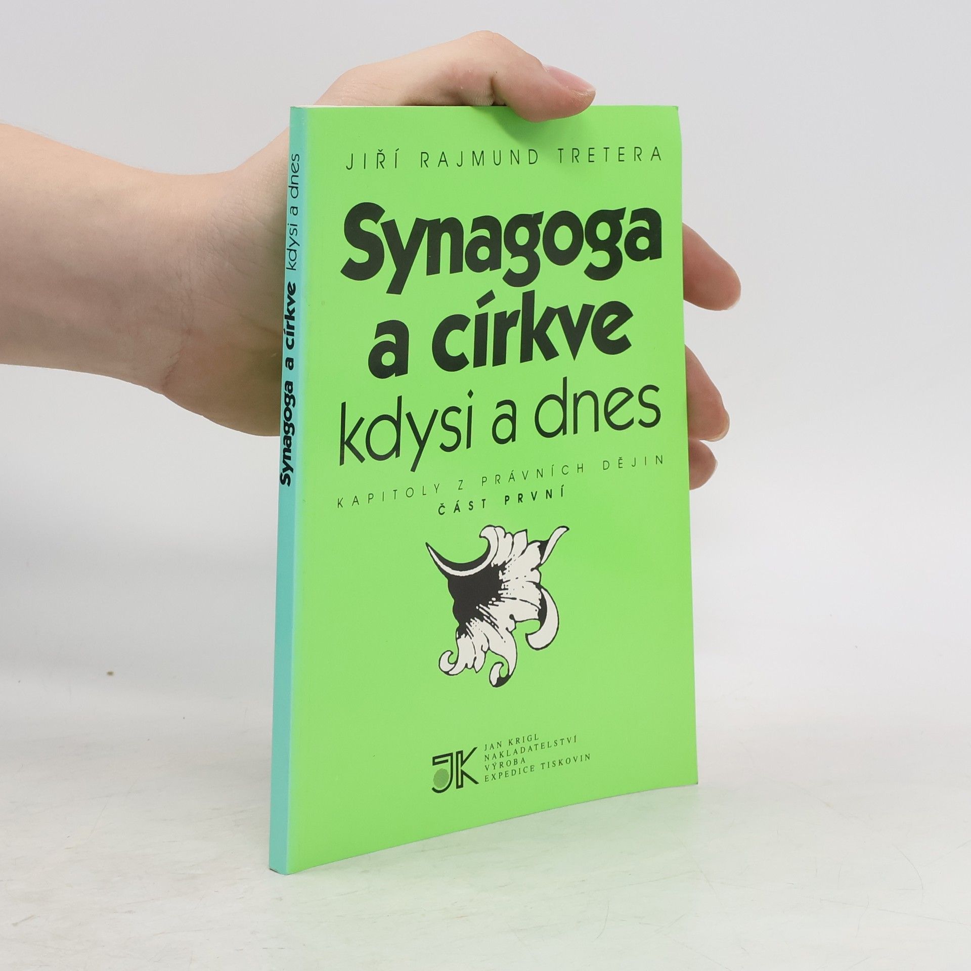 Jiří Rajmund Tretera Synagoga a církve kdysi a dnes. Kapitoly z právních dějin - část první