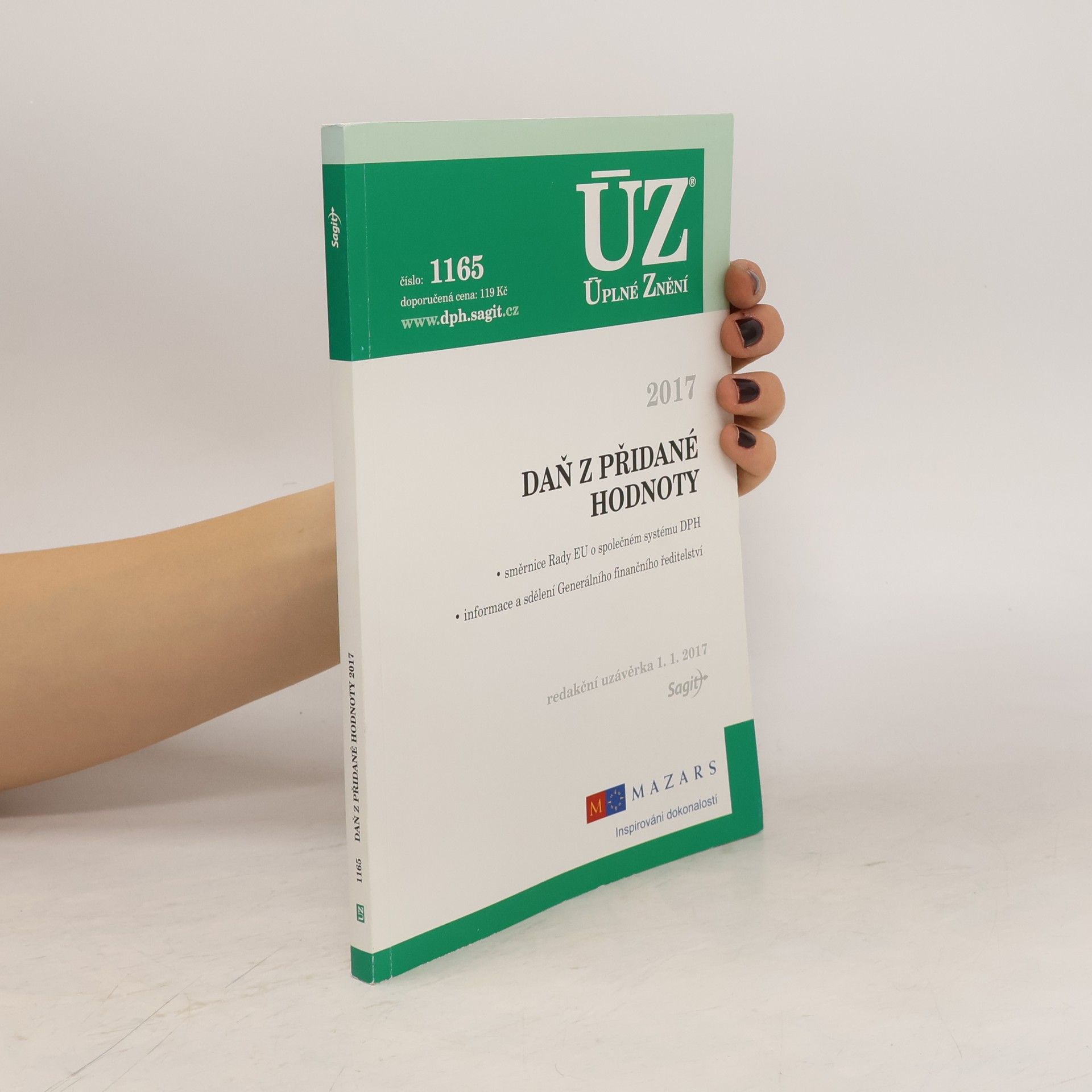 kolektiv Daň z přidané hodnoty [ÚZ 2017 č. 1165]