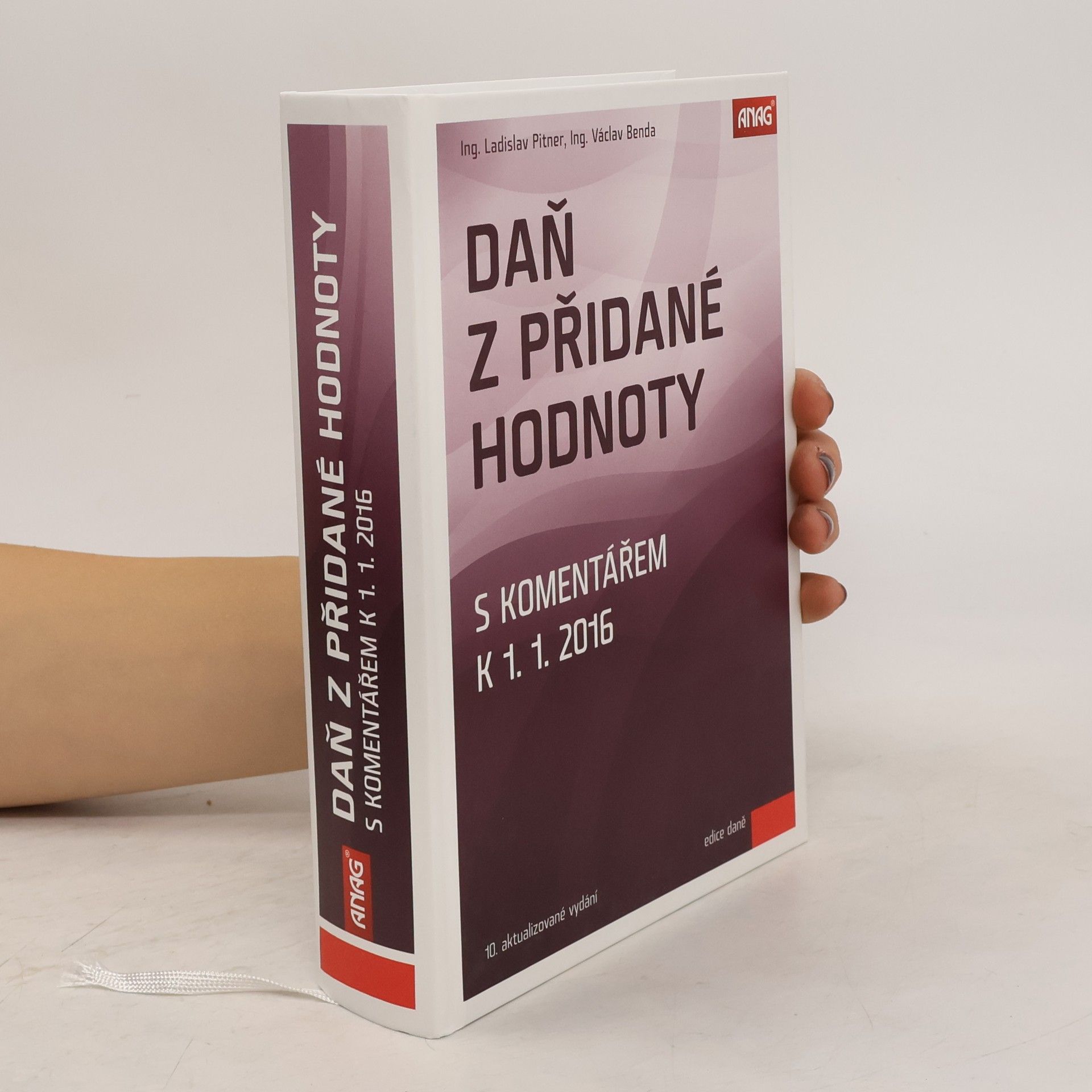 Václav Benda Daň z přidané hodnoty s komentářem k 1. 1. 2016