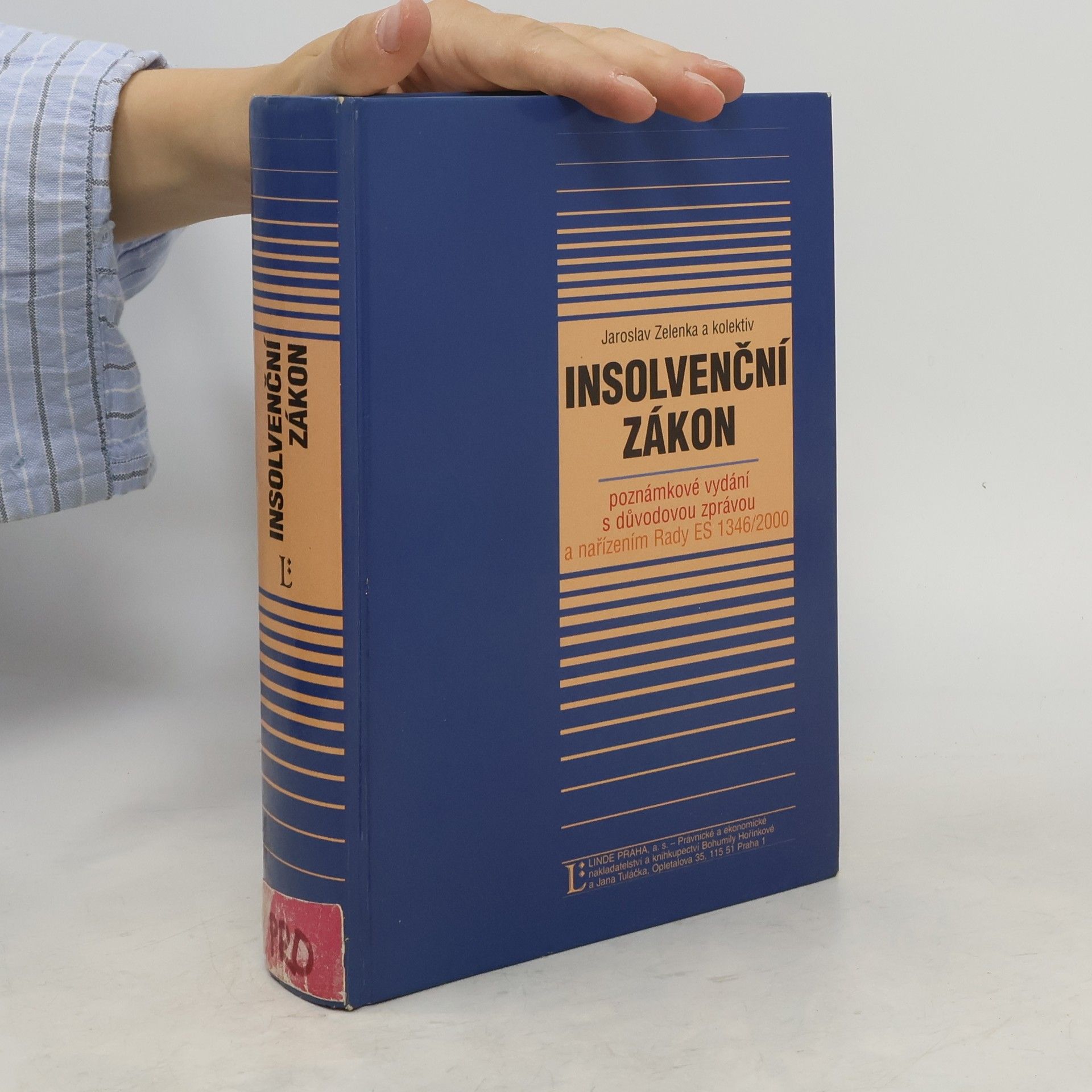 Jaroslav Zelenka Insolvenční zákon
