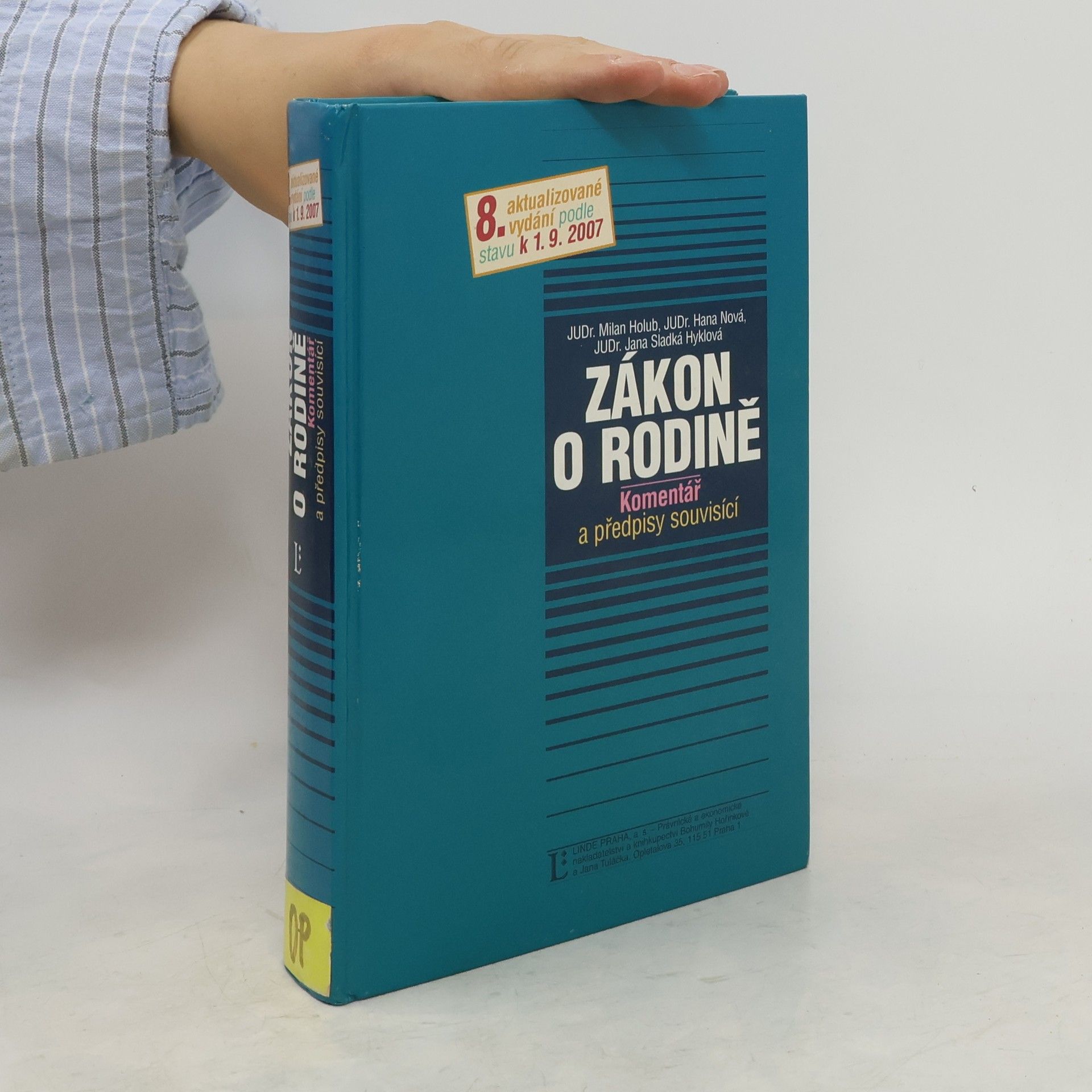 Milan Holub Zákon o rodině : komentář a předpisy souvisící